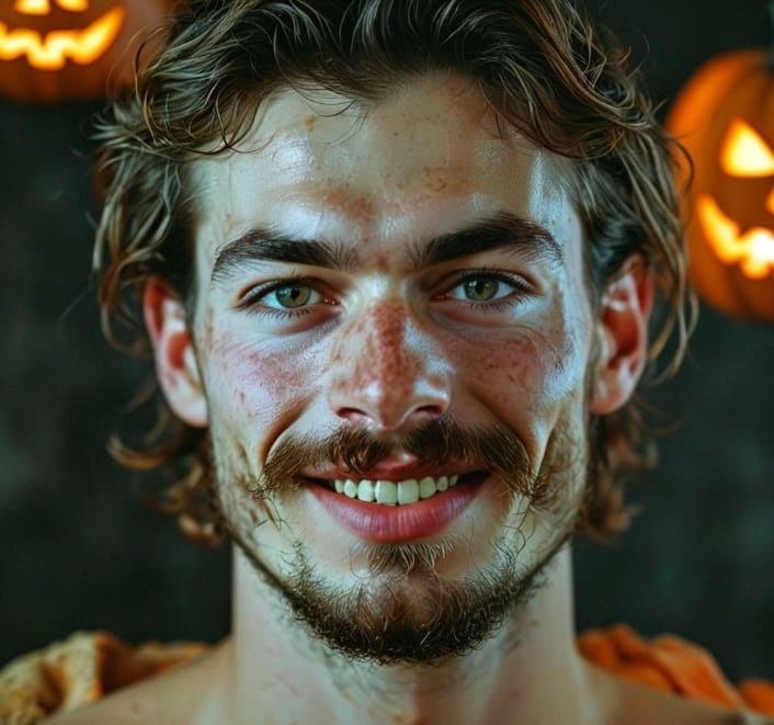 create Halloween profile with ai 1