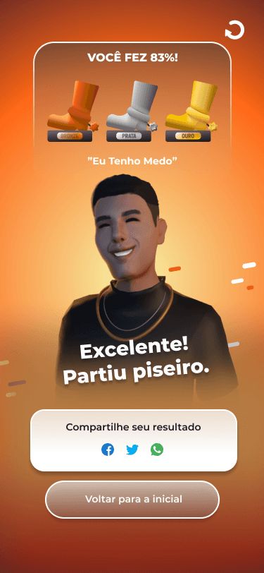 Toca Pisadinha - Results