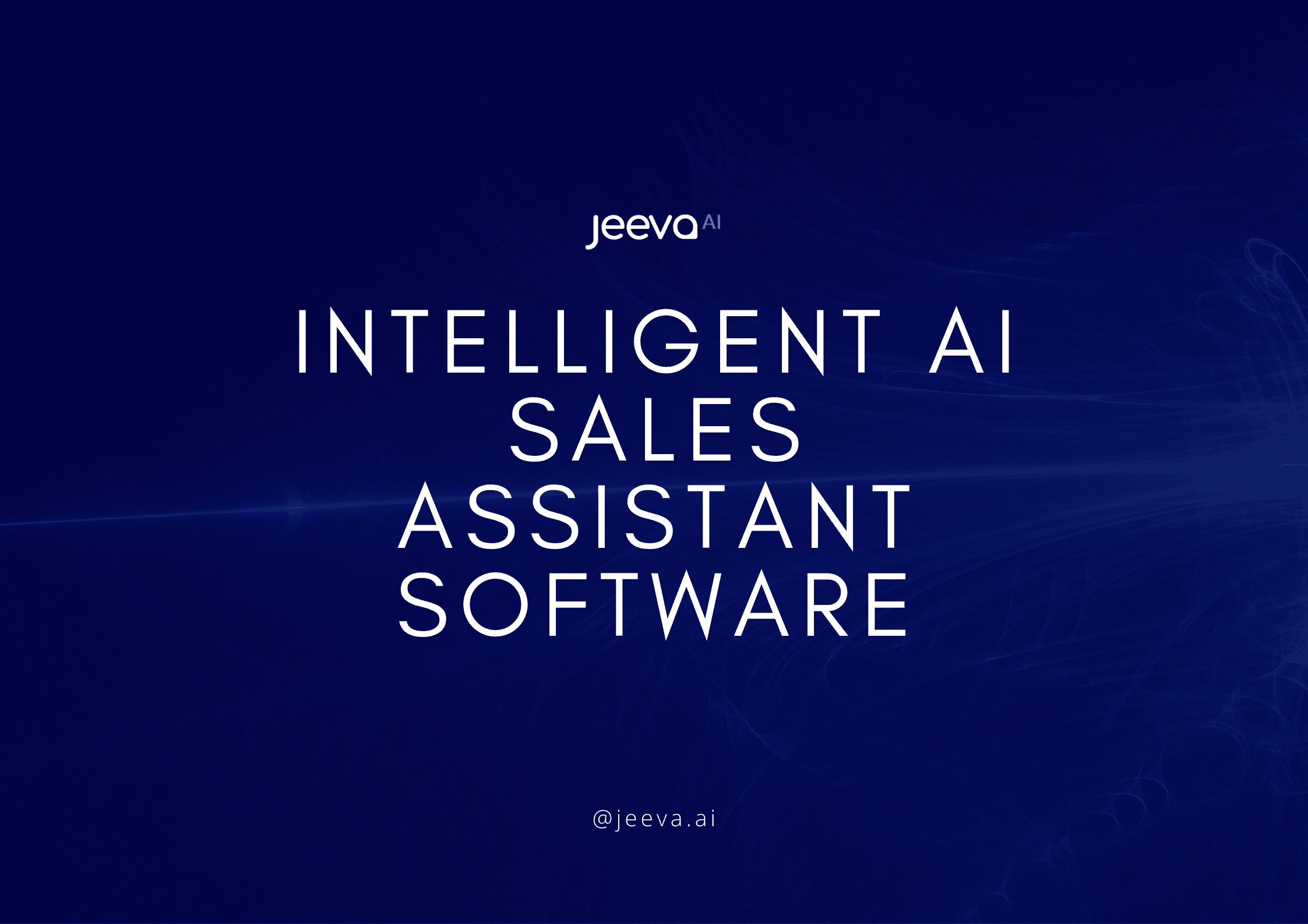 Intelligent AI Sales Assistant Software
