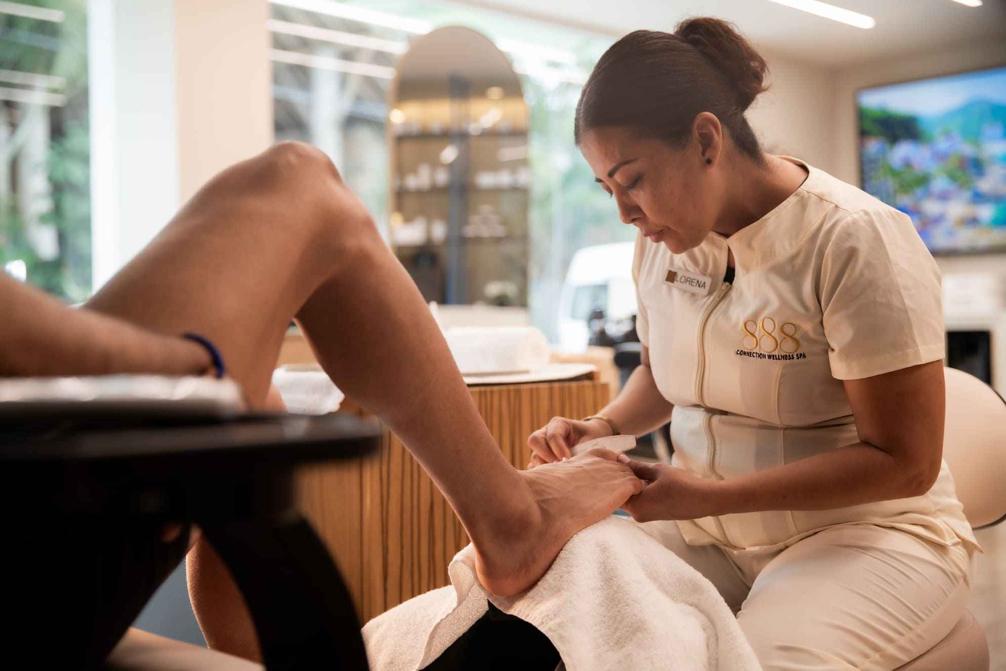 Spa Pedicure with Paraffin