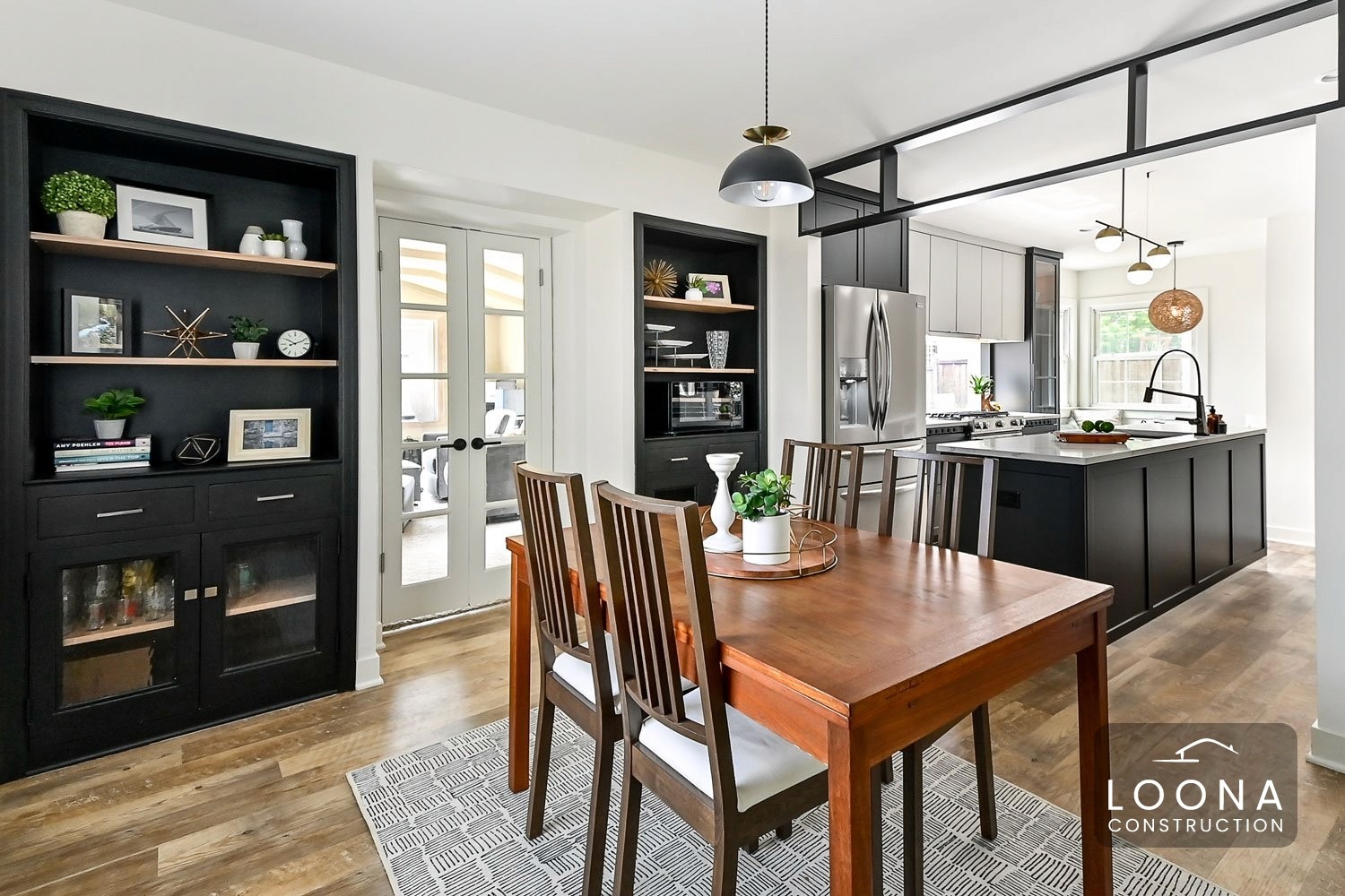 Bold and Sophisticated Kitchen Transformation