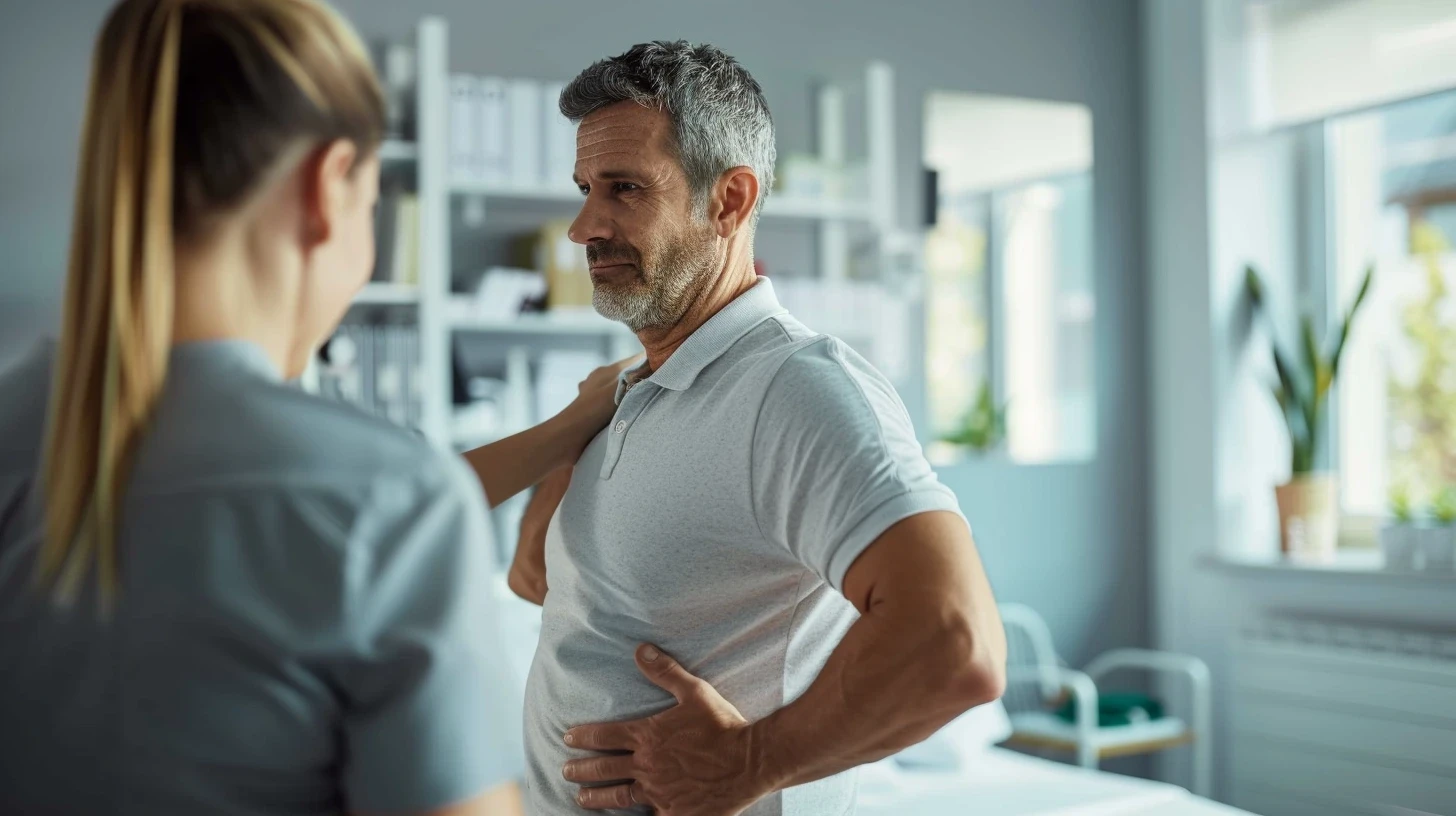 Physiotherapie in München für Privatpatienten bei Rückenschmerzen im unteren Rücken mit gezielter Befundaufnahme und moderner Bewegungstherapie