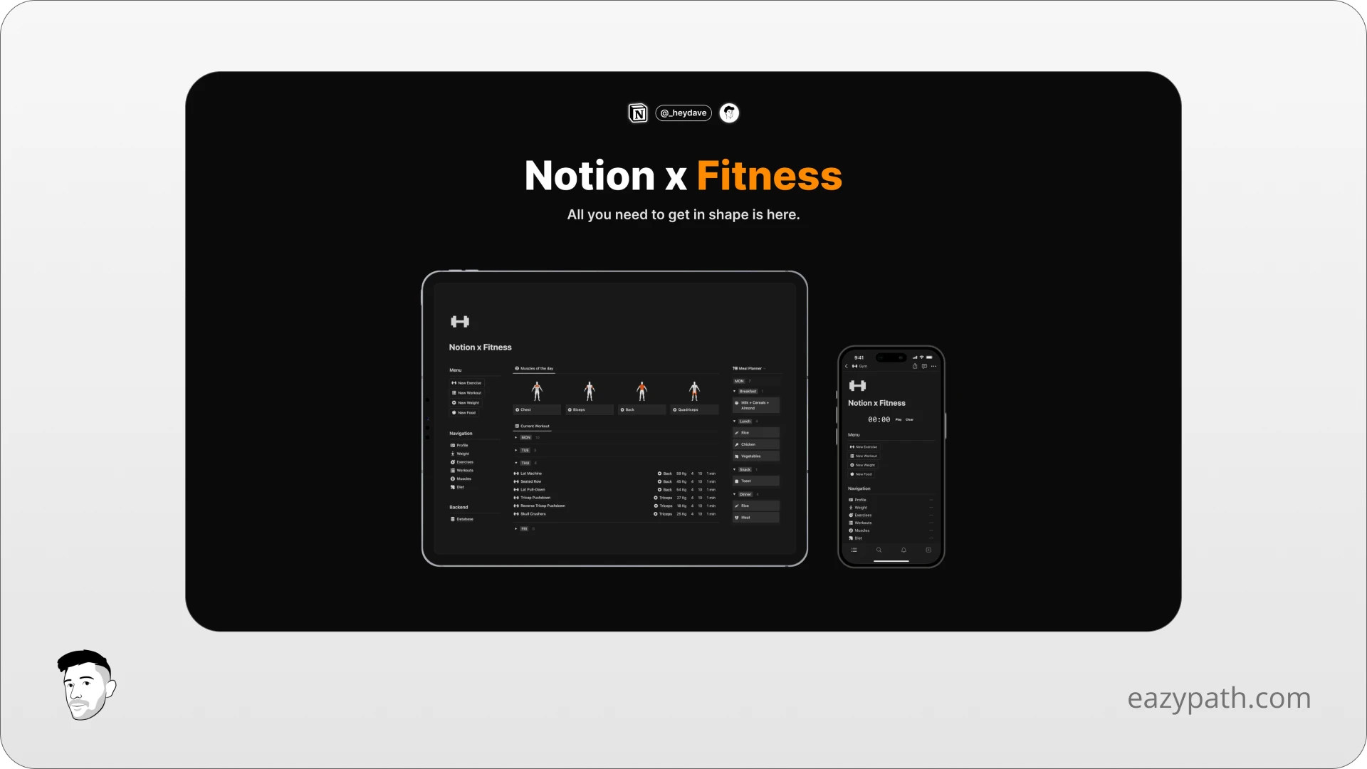 Notion x Fitness