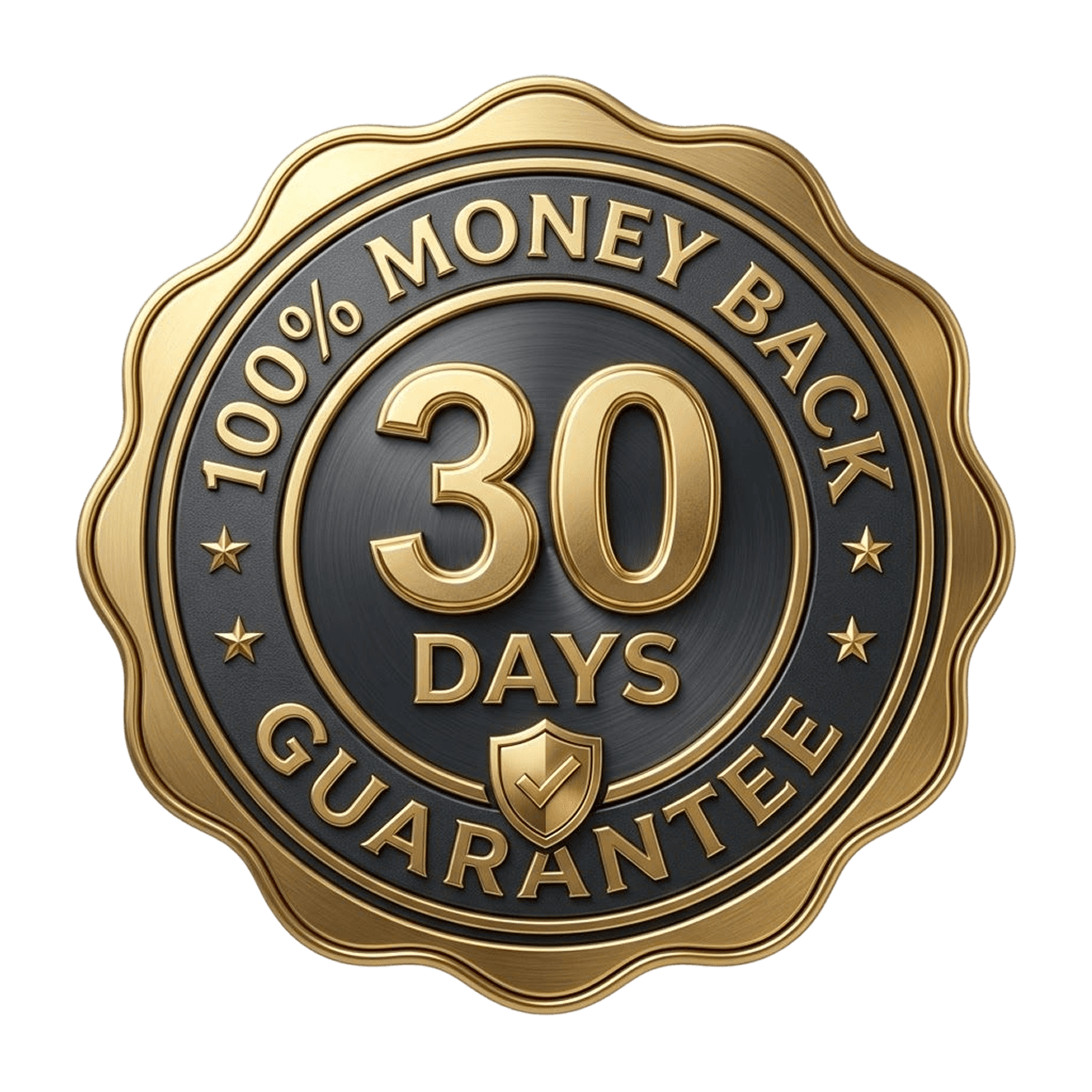 Logo 30 day money back gurantee for the SlidesFolder Frameworks, slide templates and toolboxes