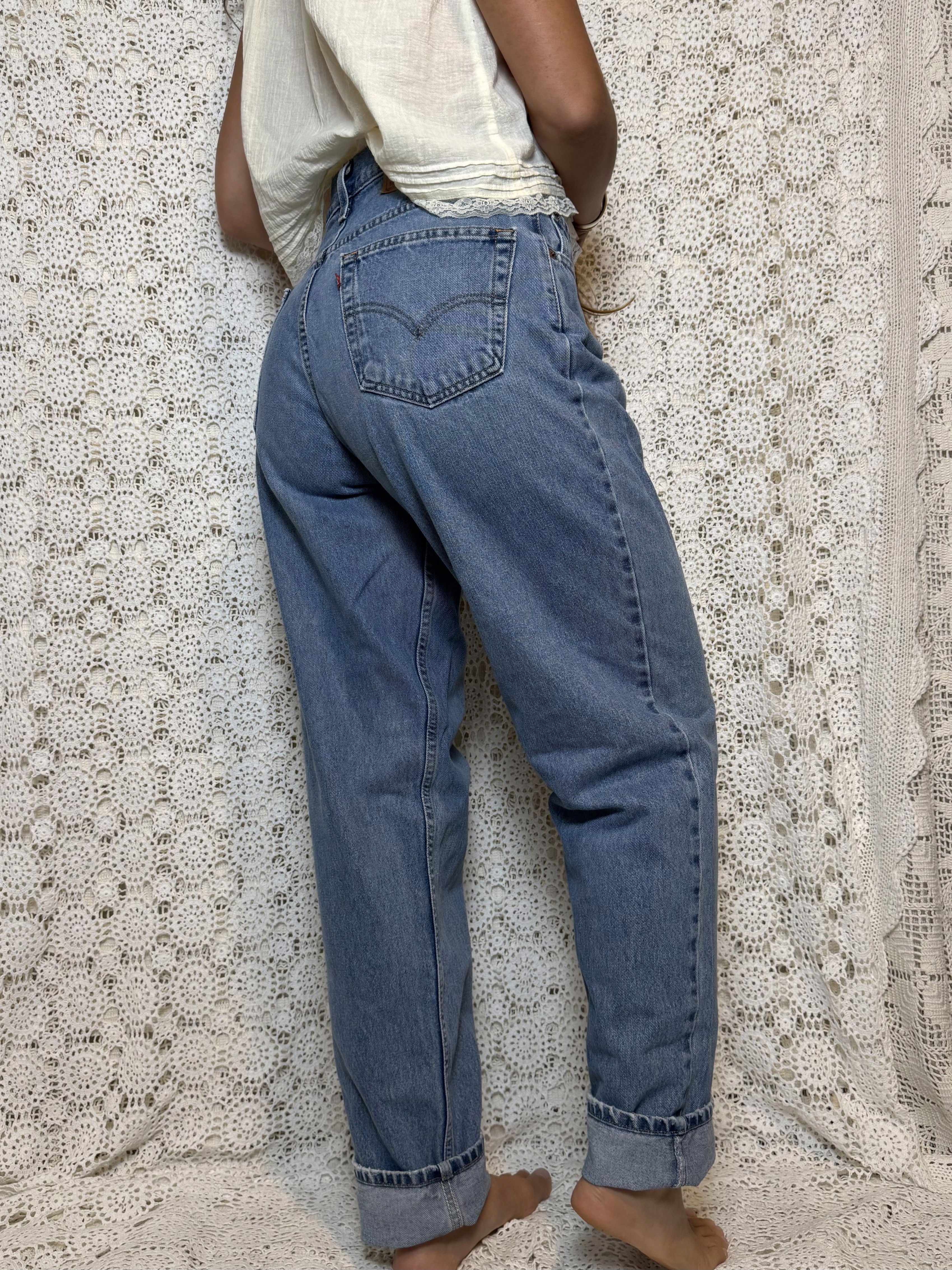 vintage 2002 levi´s 560 loose fit tapered jeans