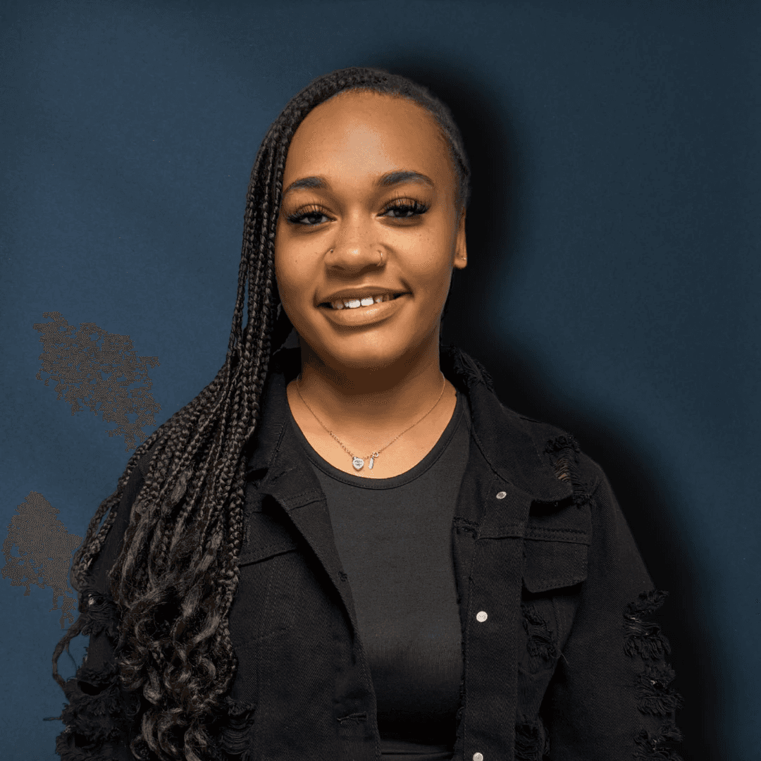 a nail box with design