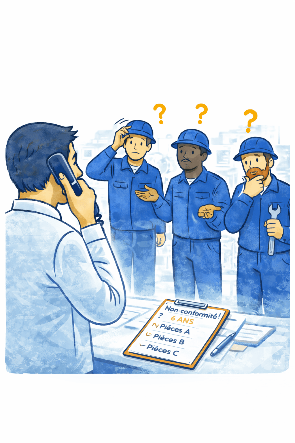 dépendance aux équipes terrain