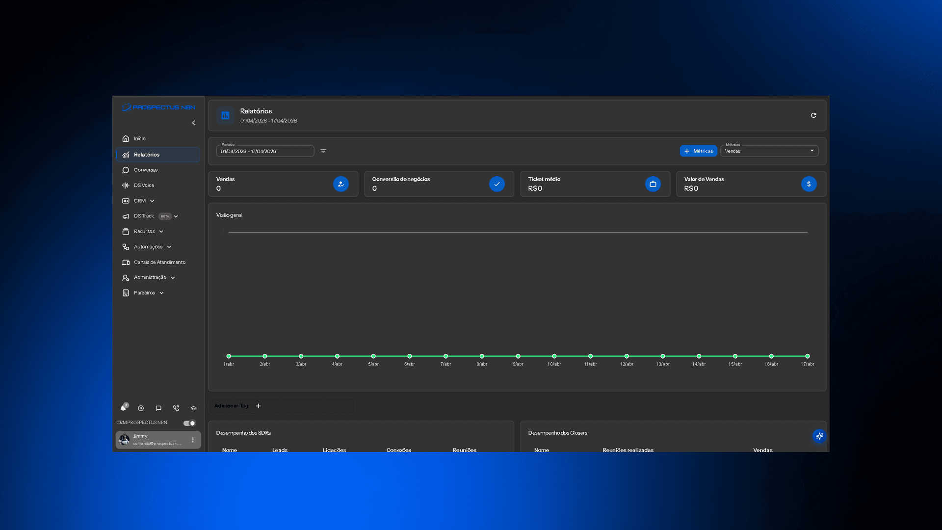 Hero image featuring a greyscaled communication platform on an abstract background.