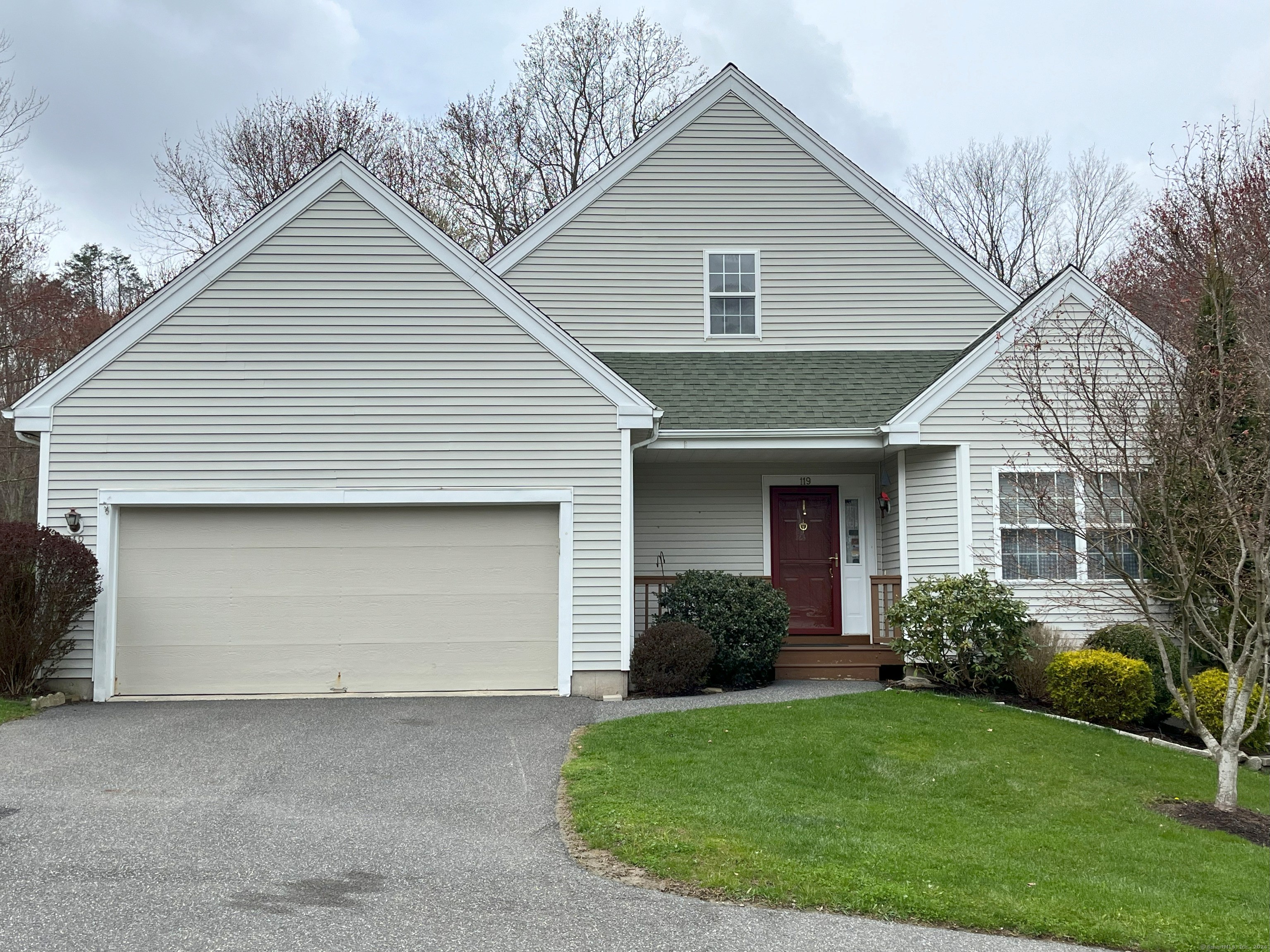 White suburban Home