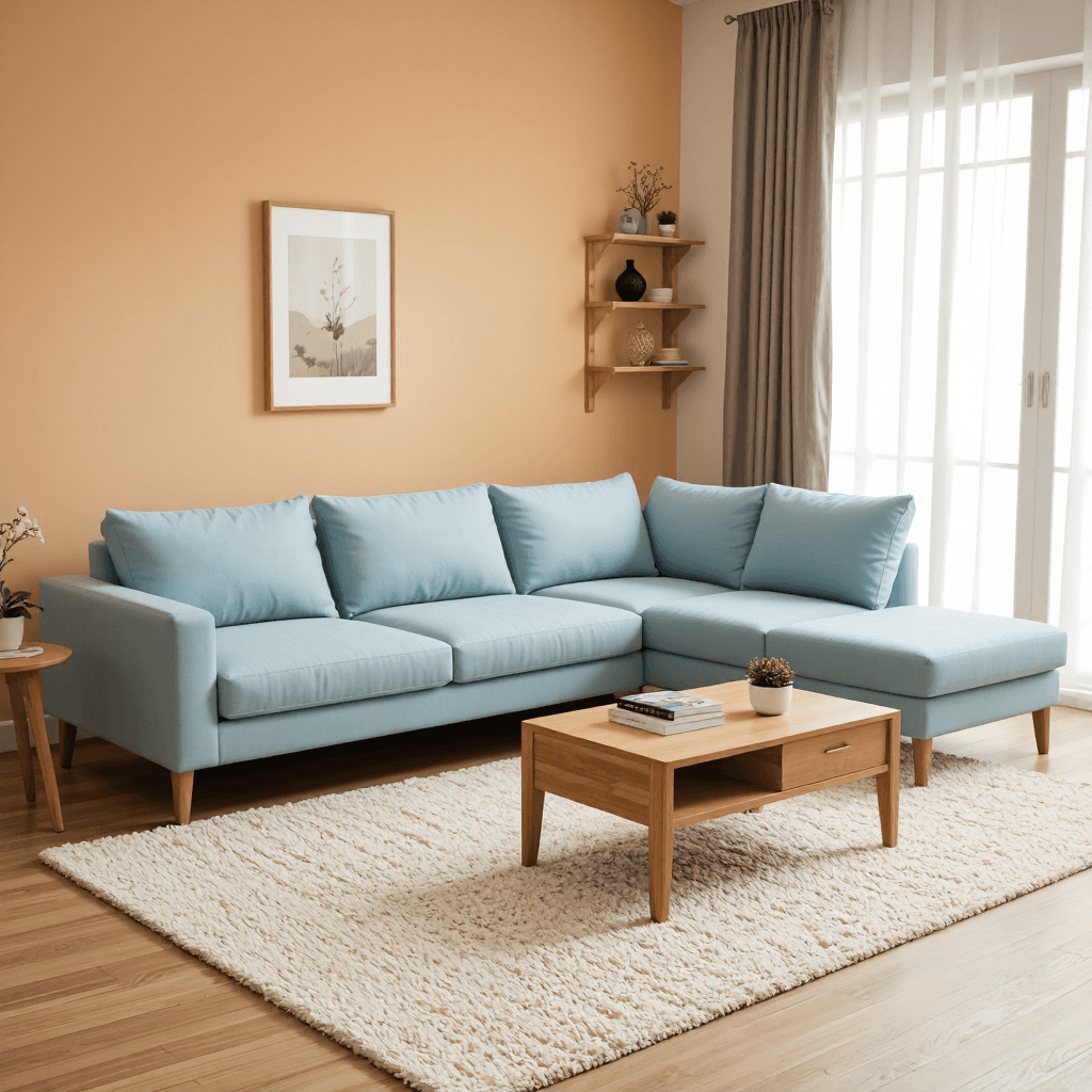 product photography of Modular sofa