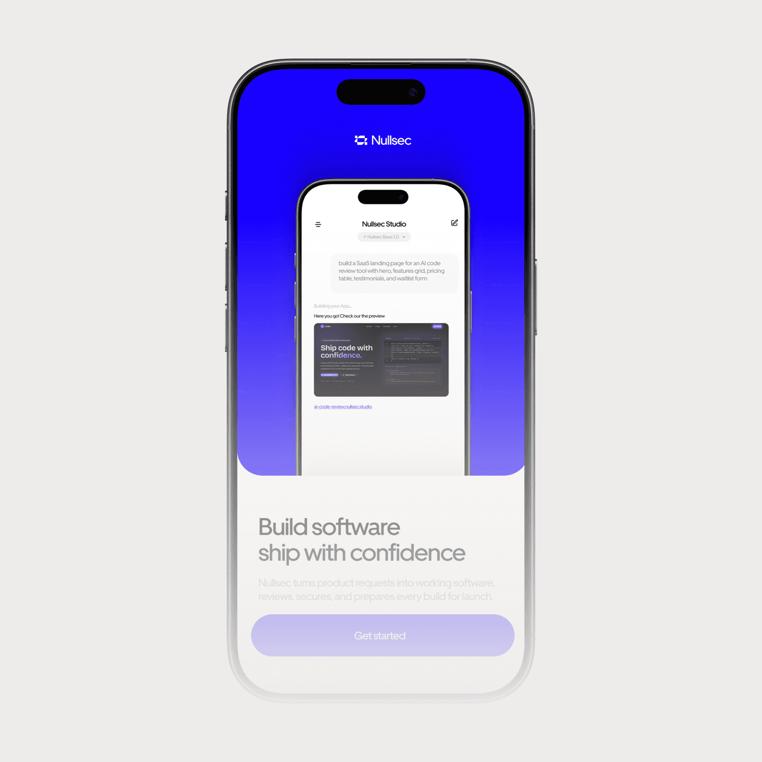 mobile app where a reciept is sorted