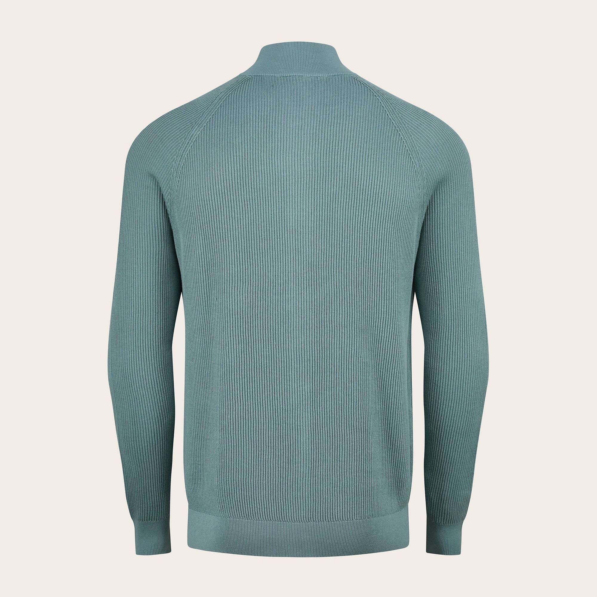 Paul Open Giza Dusty Full Zip Cardigan - Mandelli UK