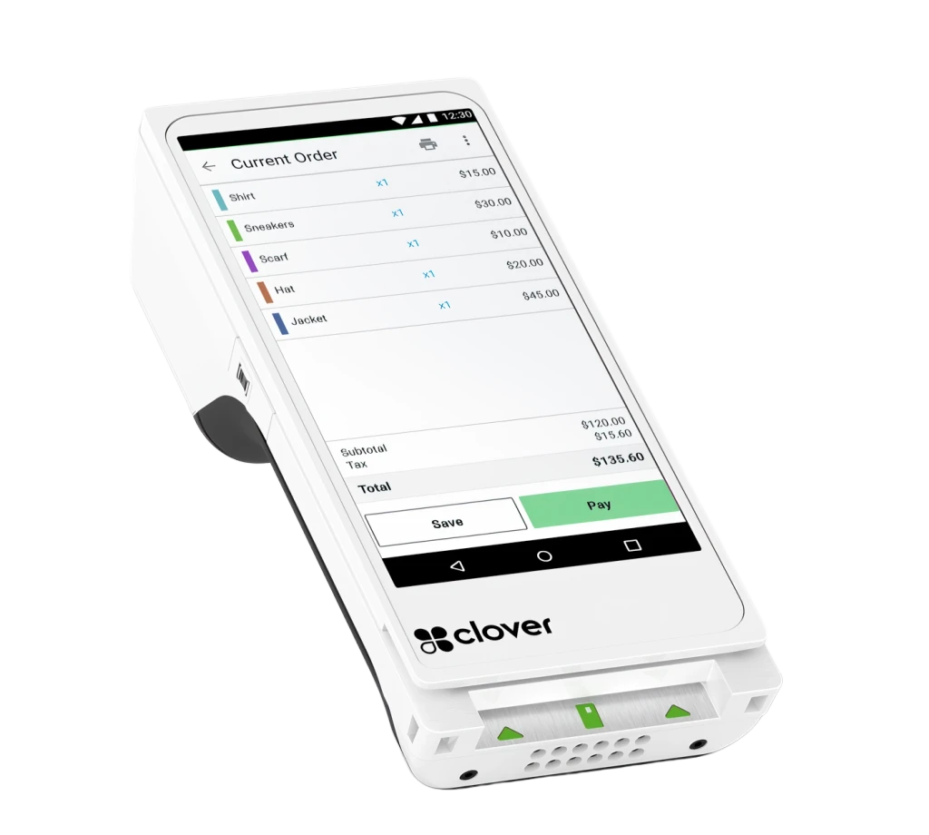 Flex point of sale terminal by Clover