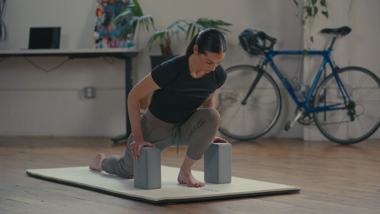 Lady Stretching  Benefits of Employee Wellness Programs