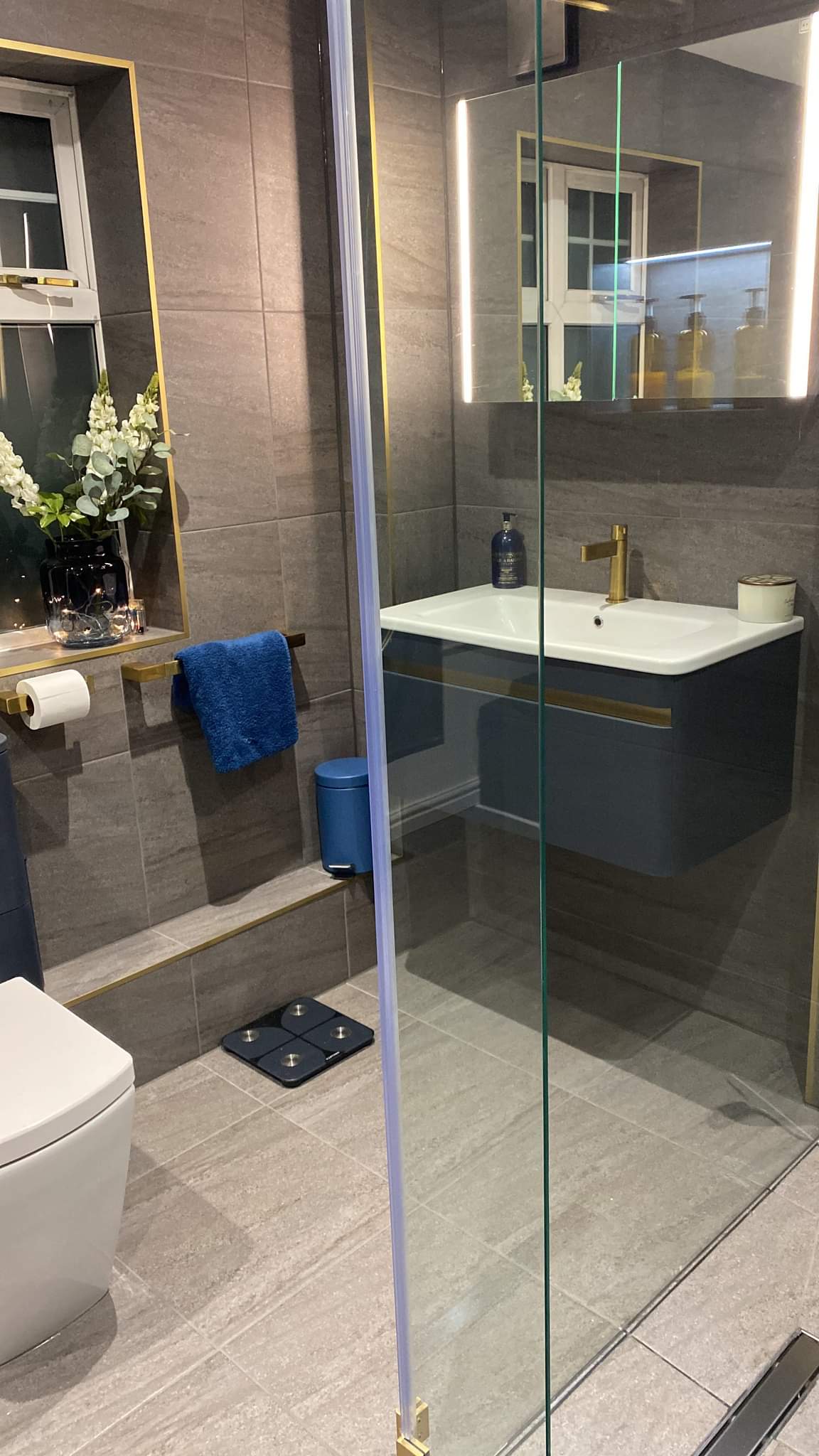Bathroom renovation completed in North Leeds with modern finish