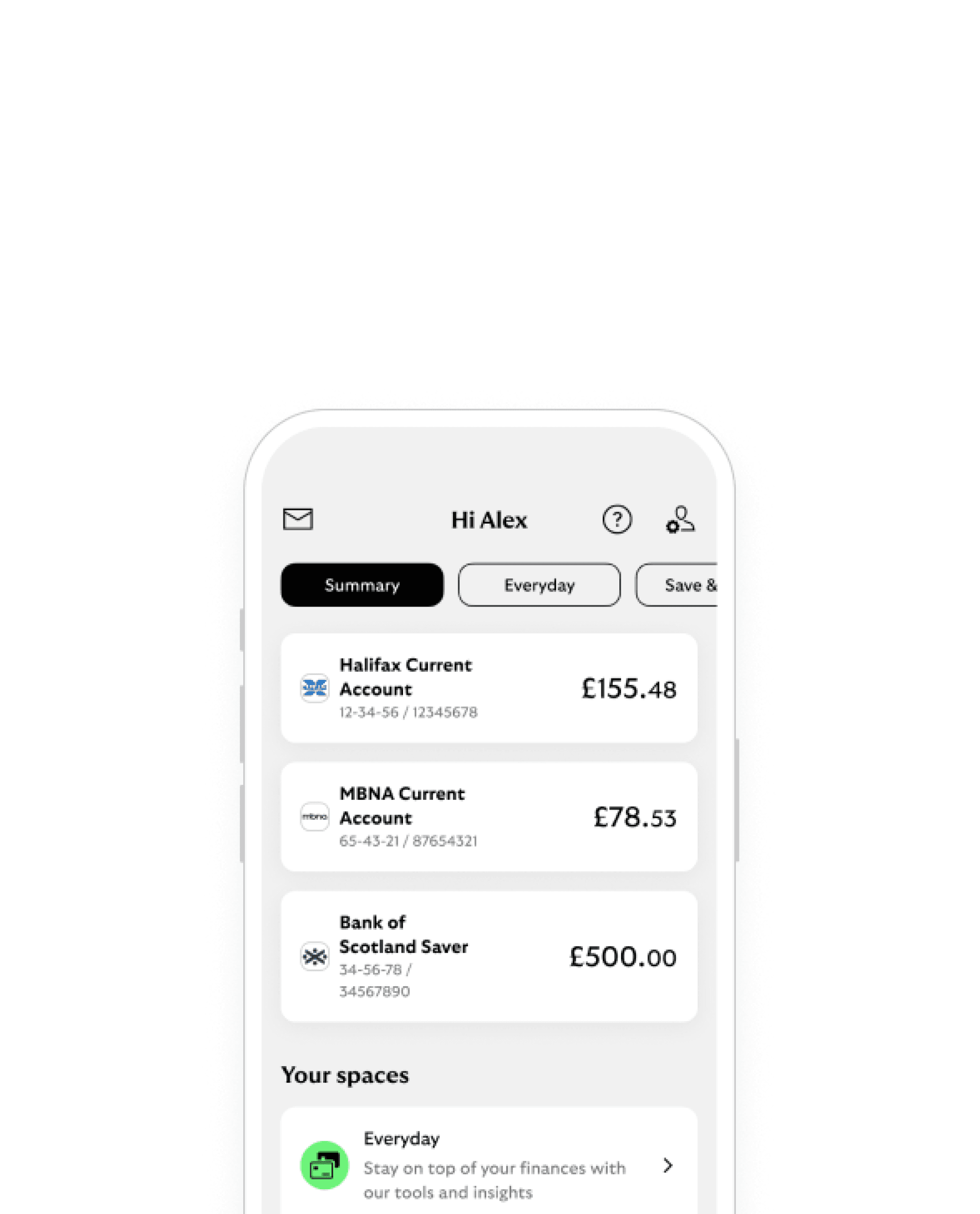 Mobile UI