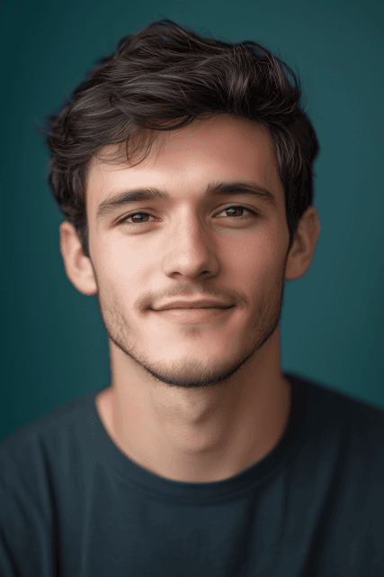 Potrait of a young man