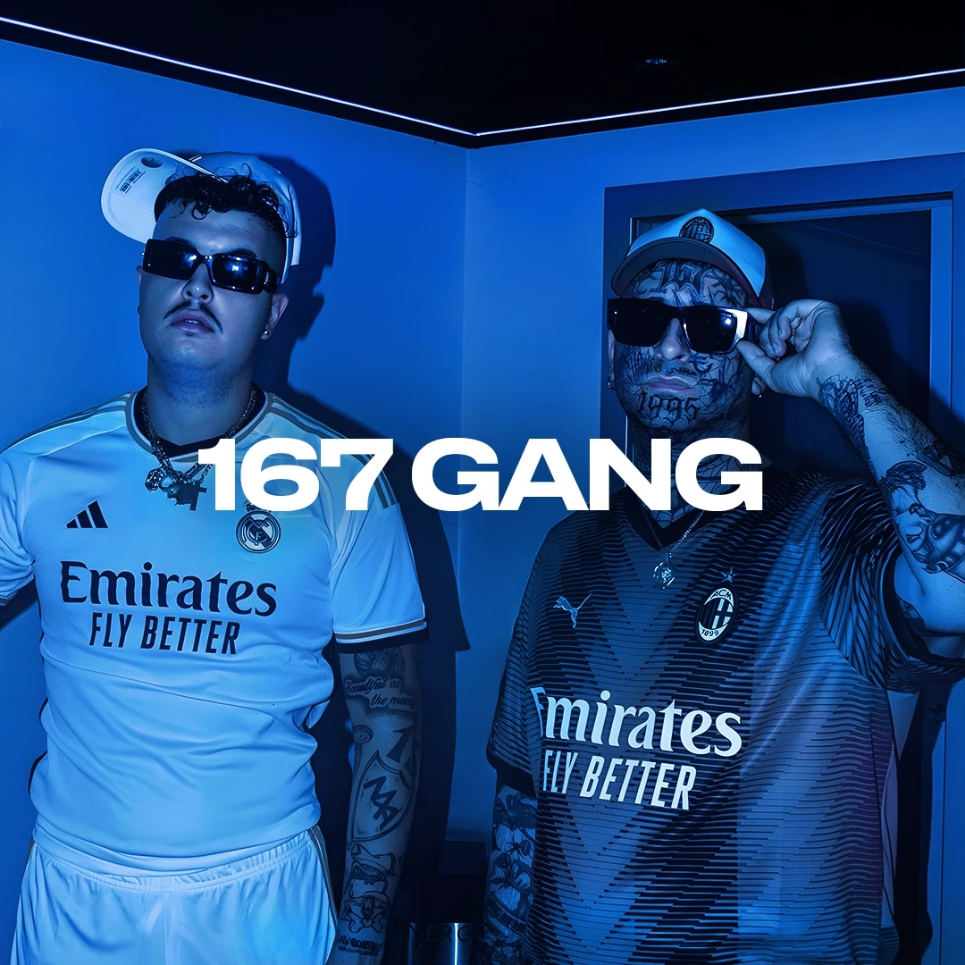 167 Gang in studio di registrazione.