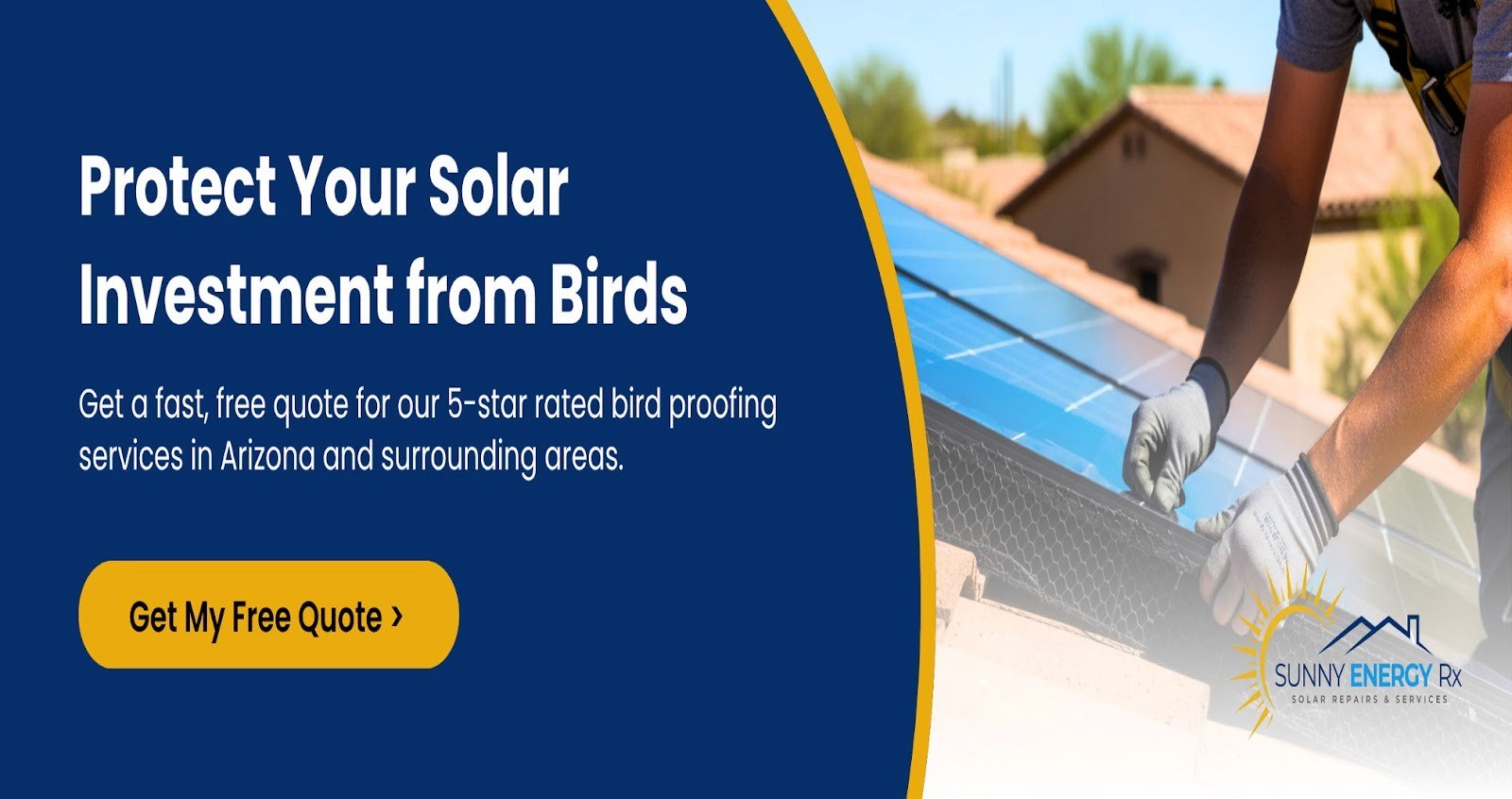 protect your solar investment from birds