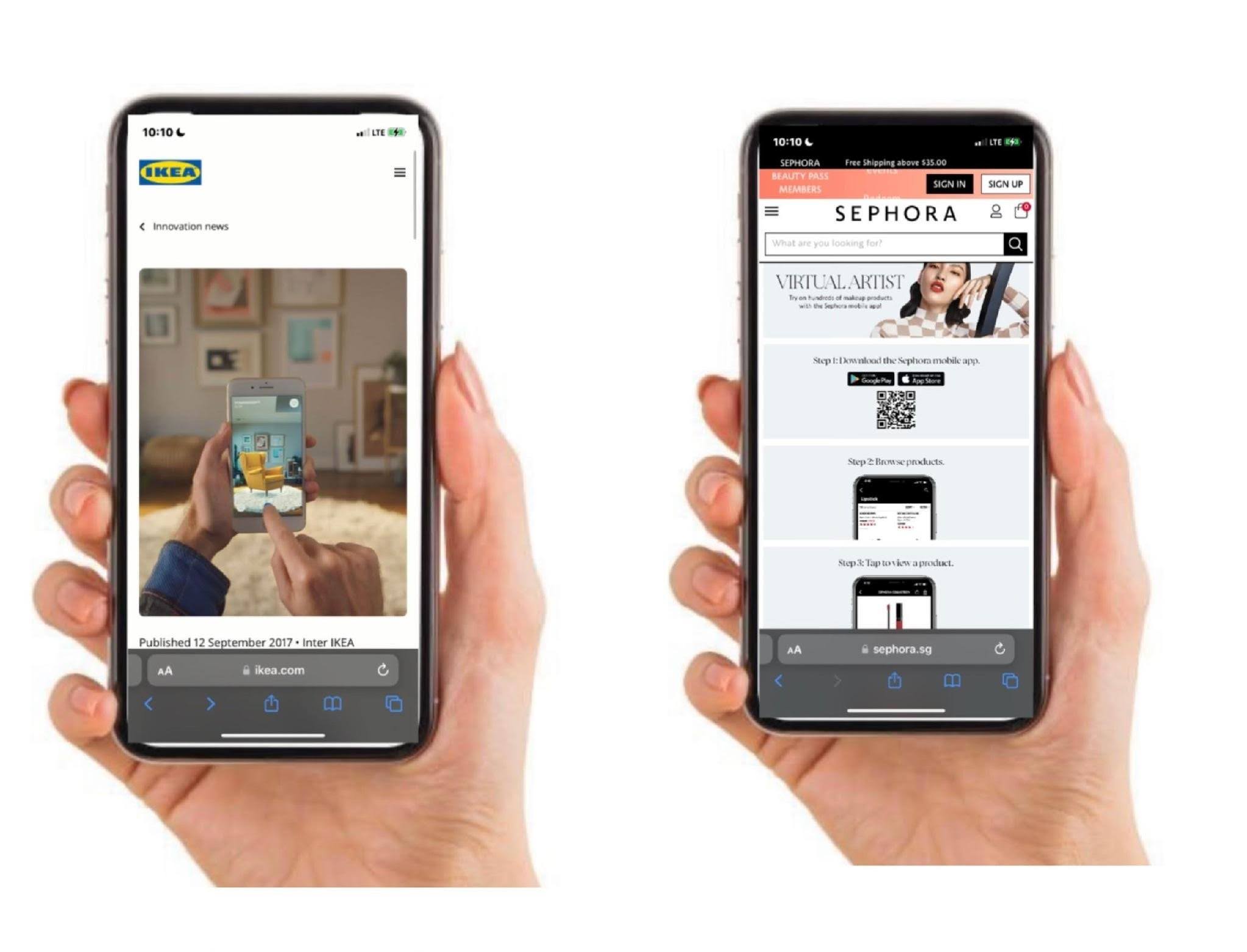 Using Augmented Reality filters in social media campaigns