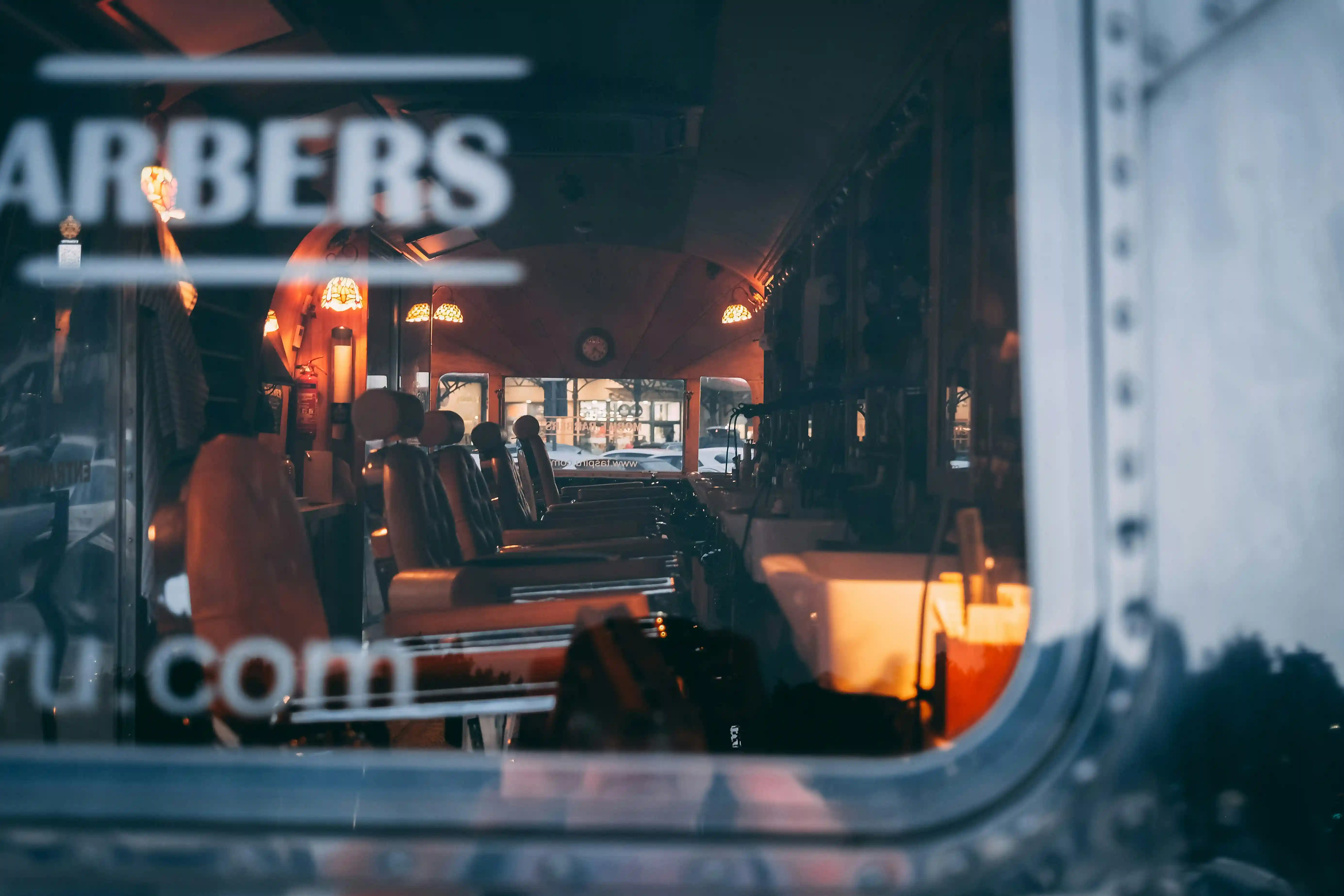 Looking inside a Barbershop