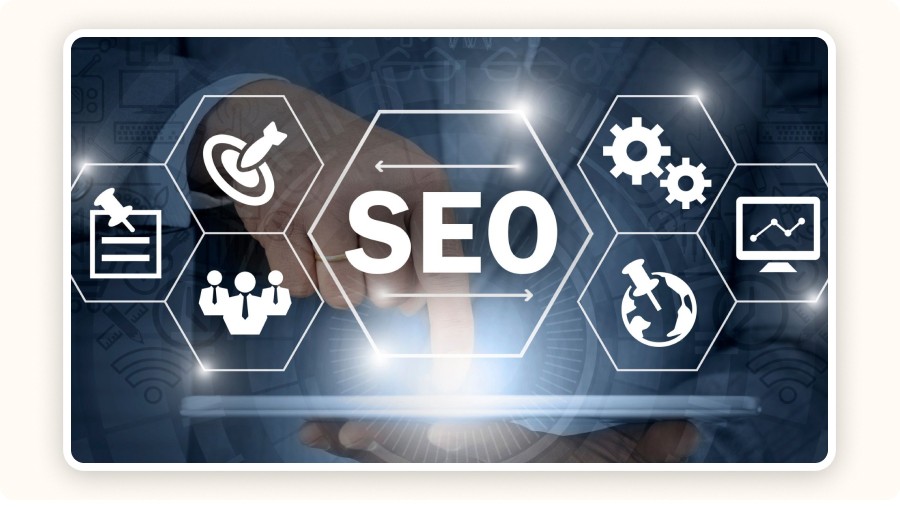 Illustration representing SEO