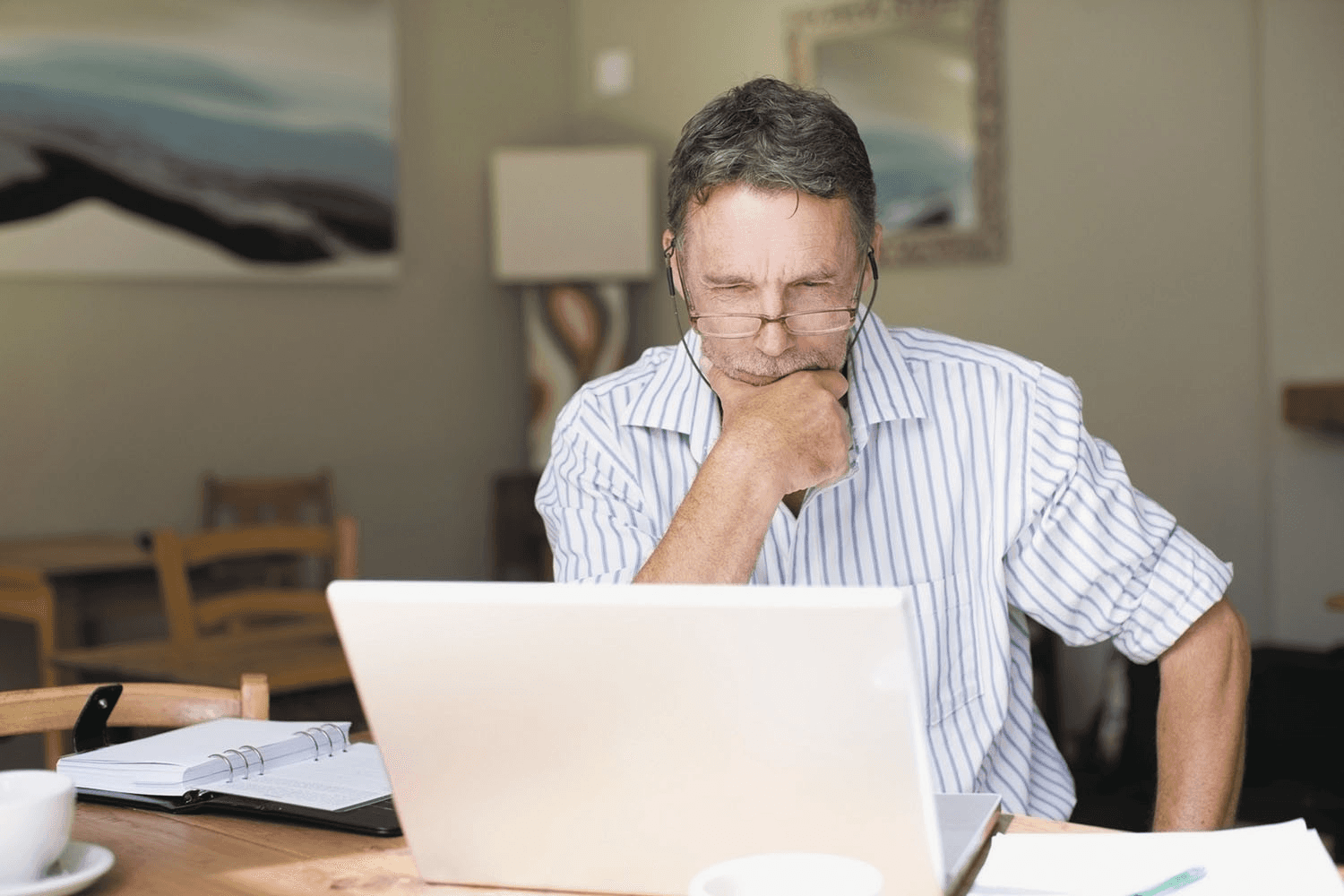 Man Using Laptop - Day 5 No Fap