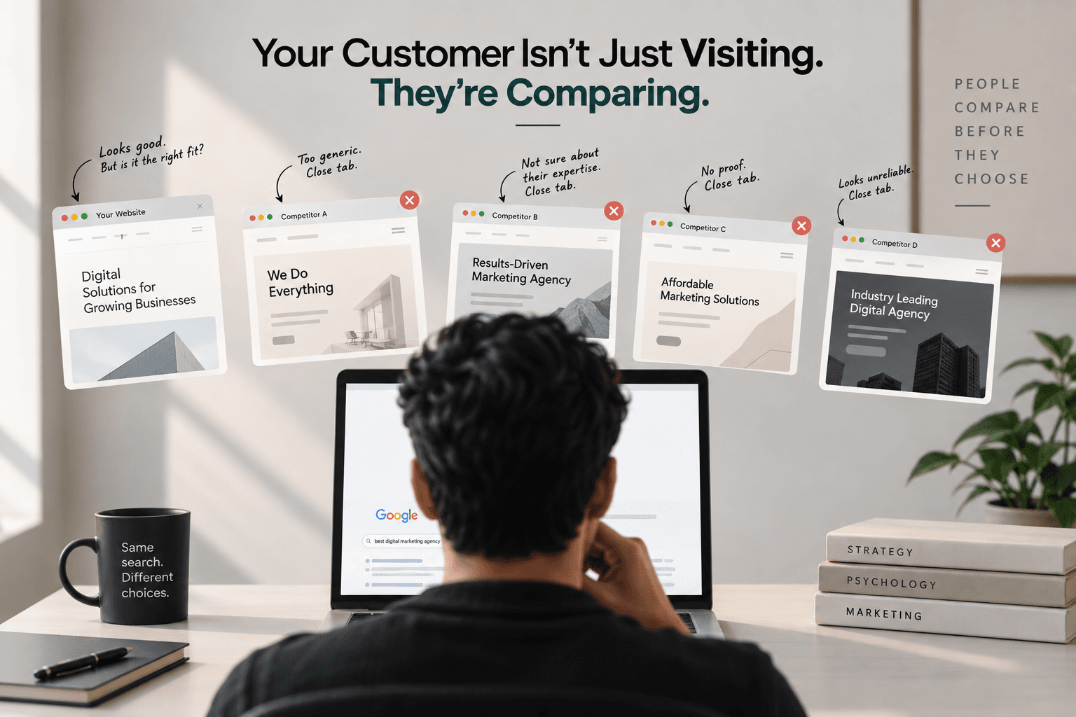 How Customers Compare Your Website With Competitors