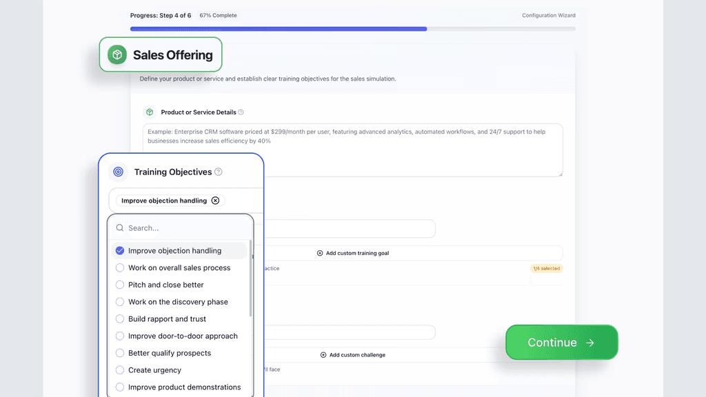 b2b & b2c training modes