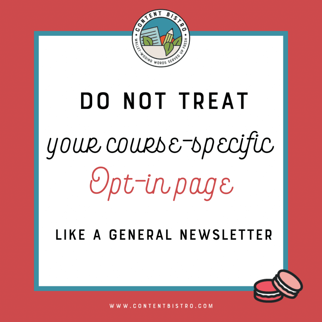 How to Write an Opt-in Page
