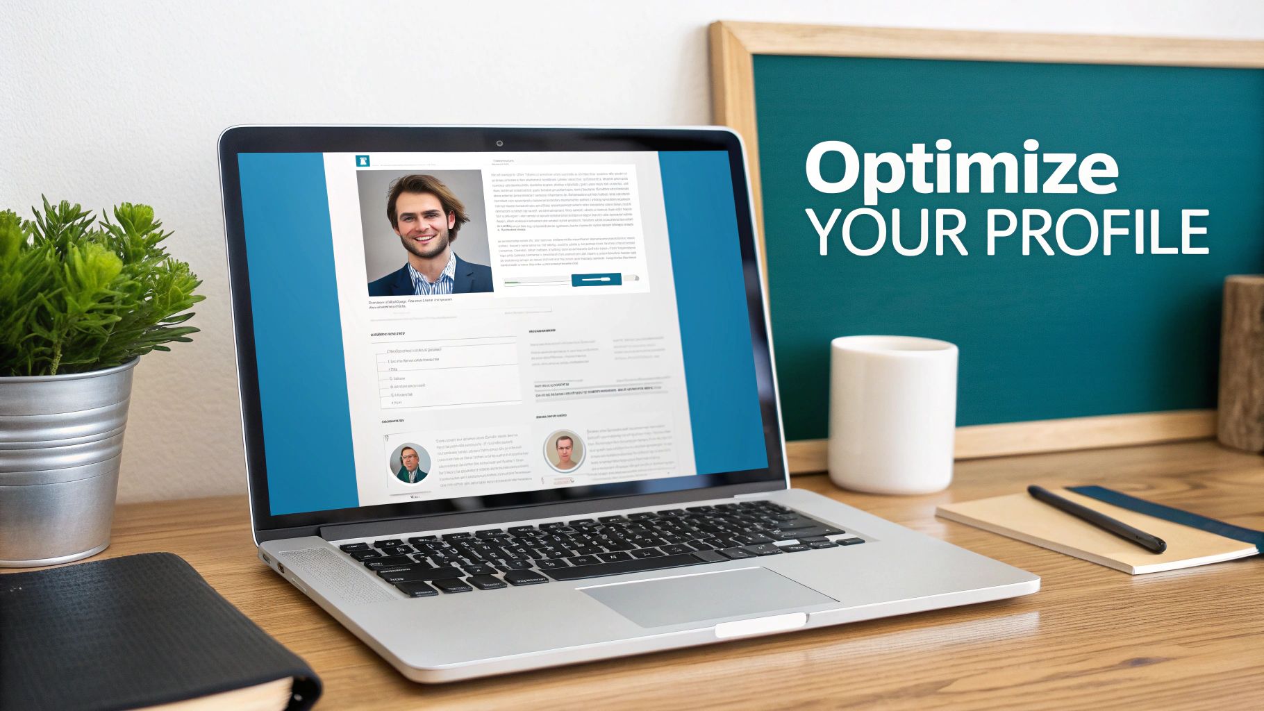 Complete and Optimize Your Profile