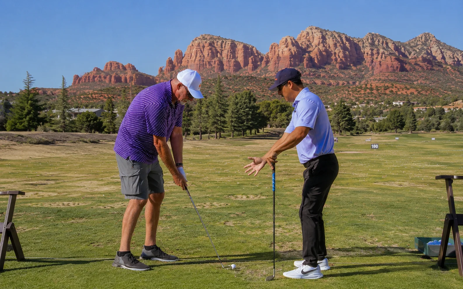 Combine Golf on-course instruction in Sedona Arizona