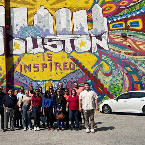 Check out some local street art along the downtown tour path.