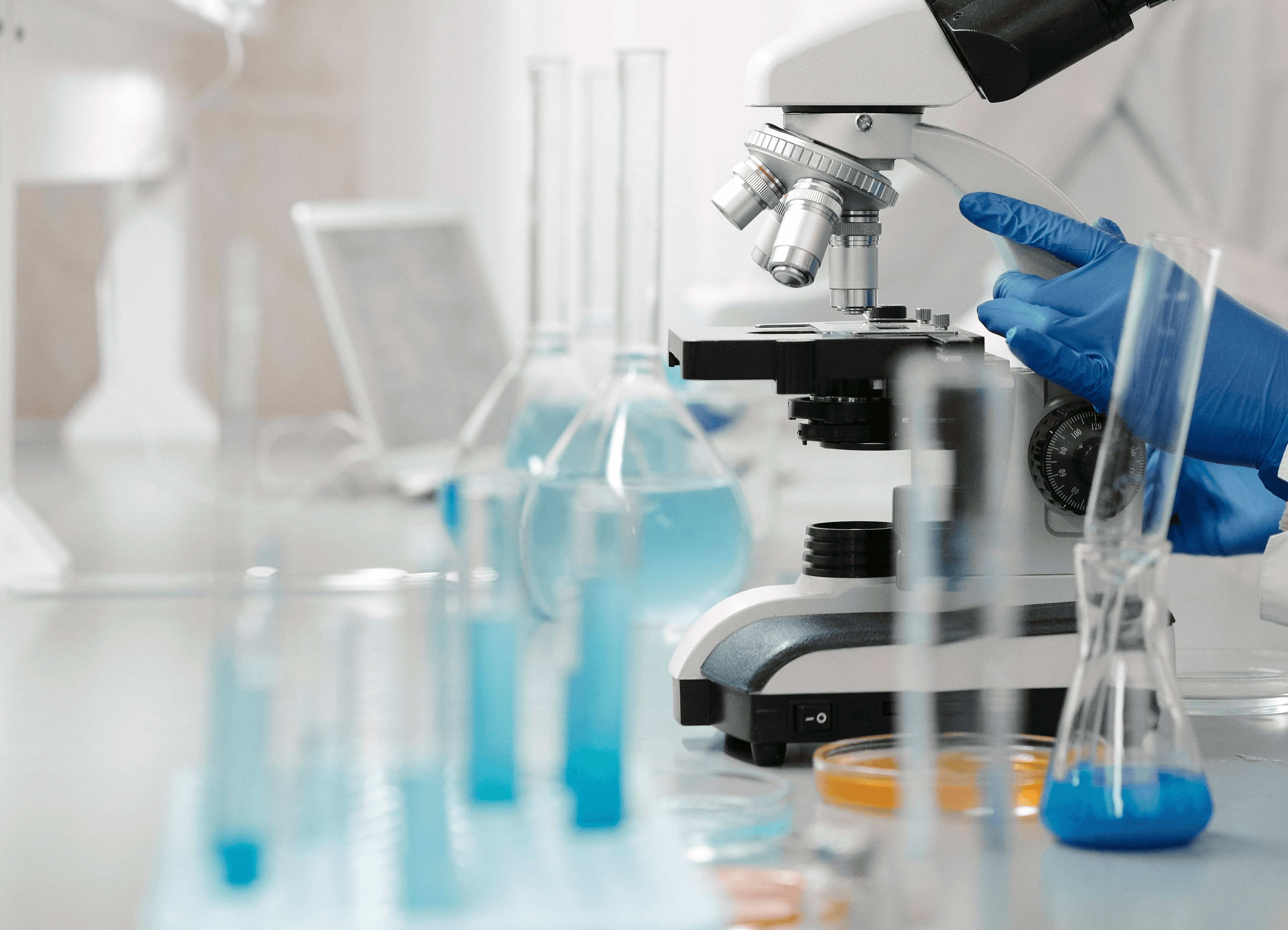 Chemical Lab with chemicals and equipments