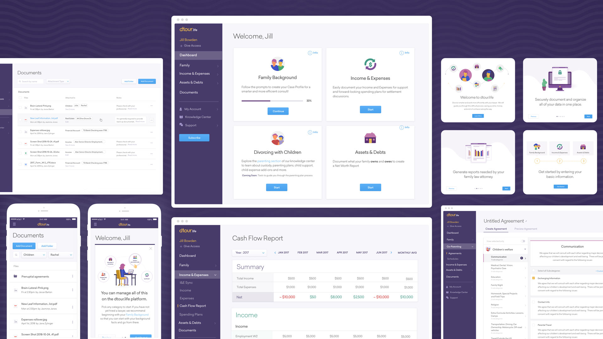 UX design for dtour.life