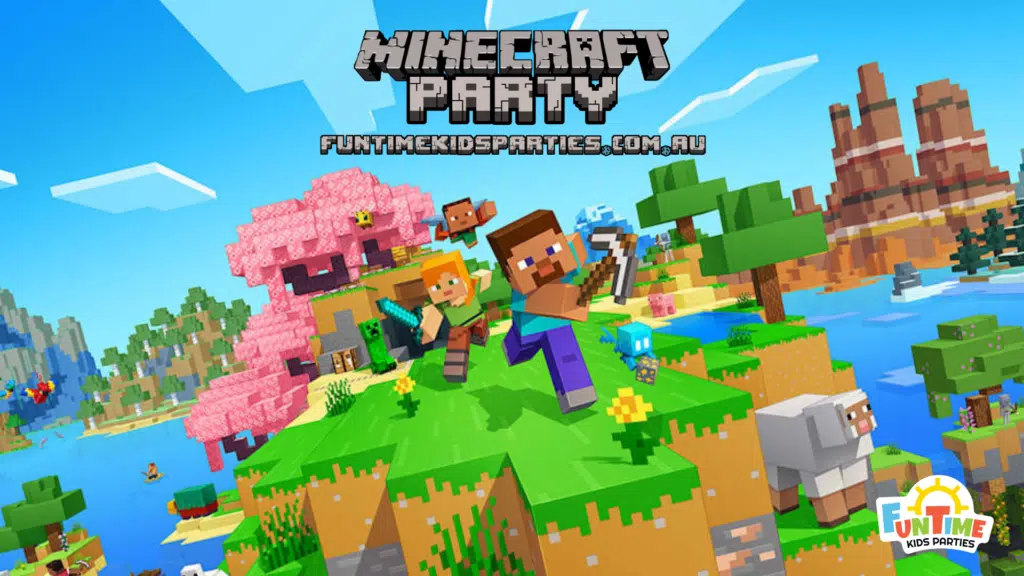 Fully Hosted Minecraft Birthday Party in Sydney