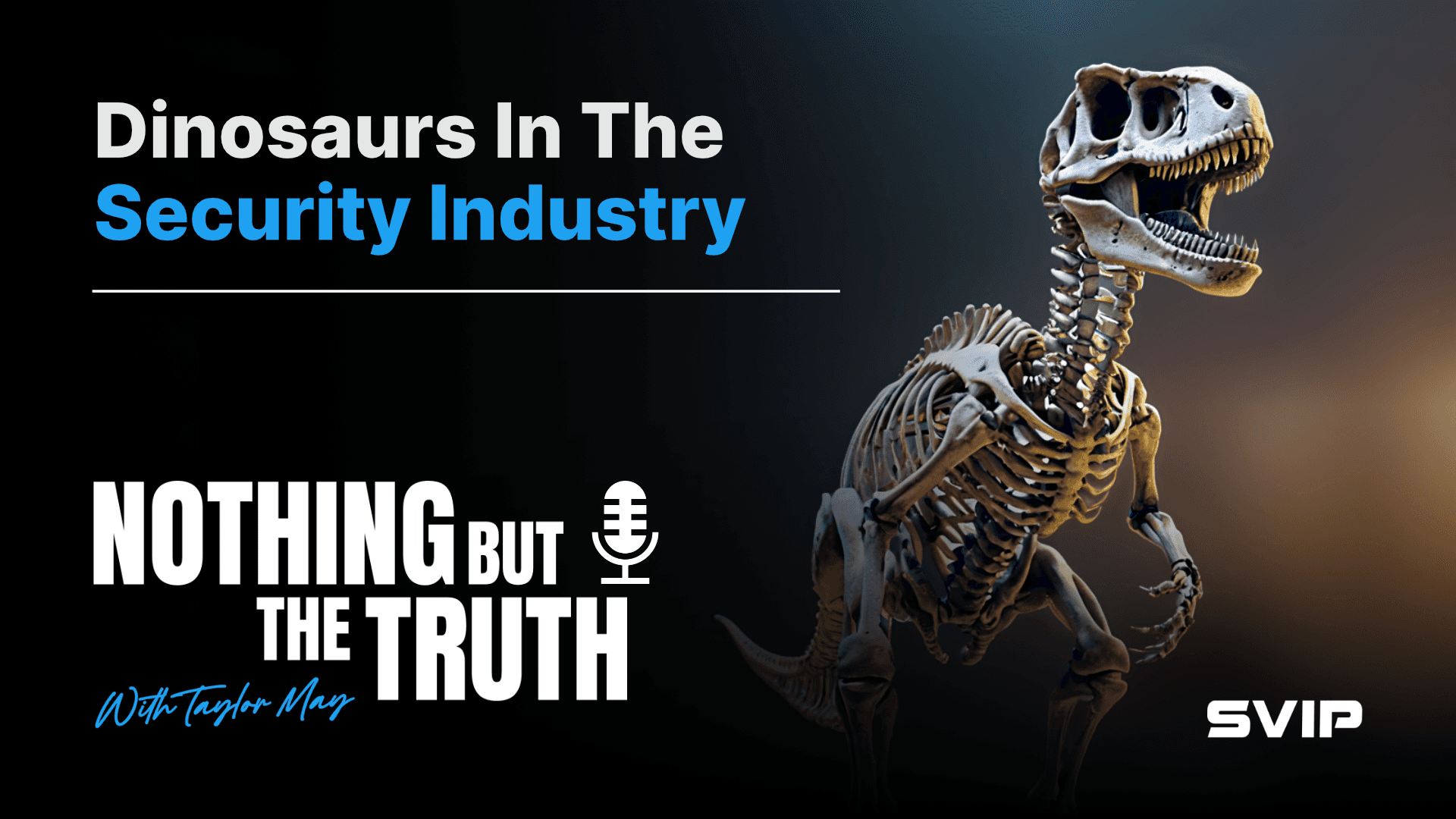 Dinosaurs In The Security Industry - SVIP