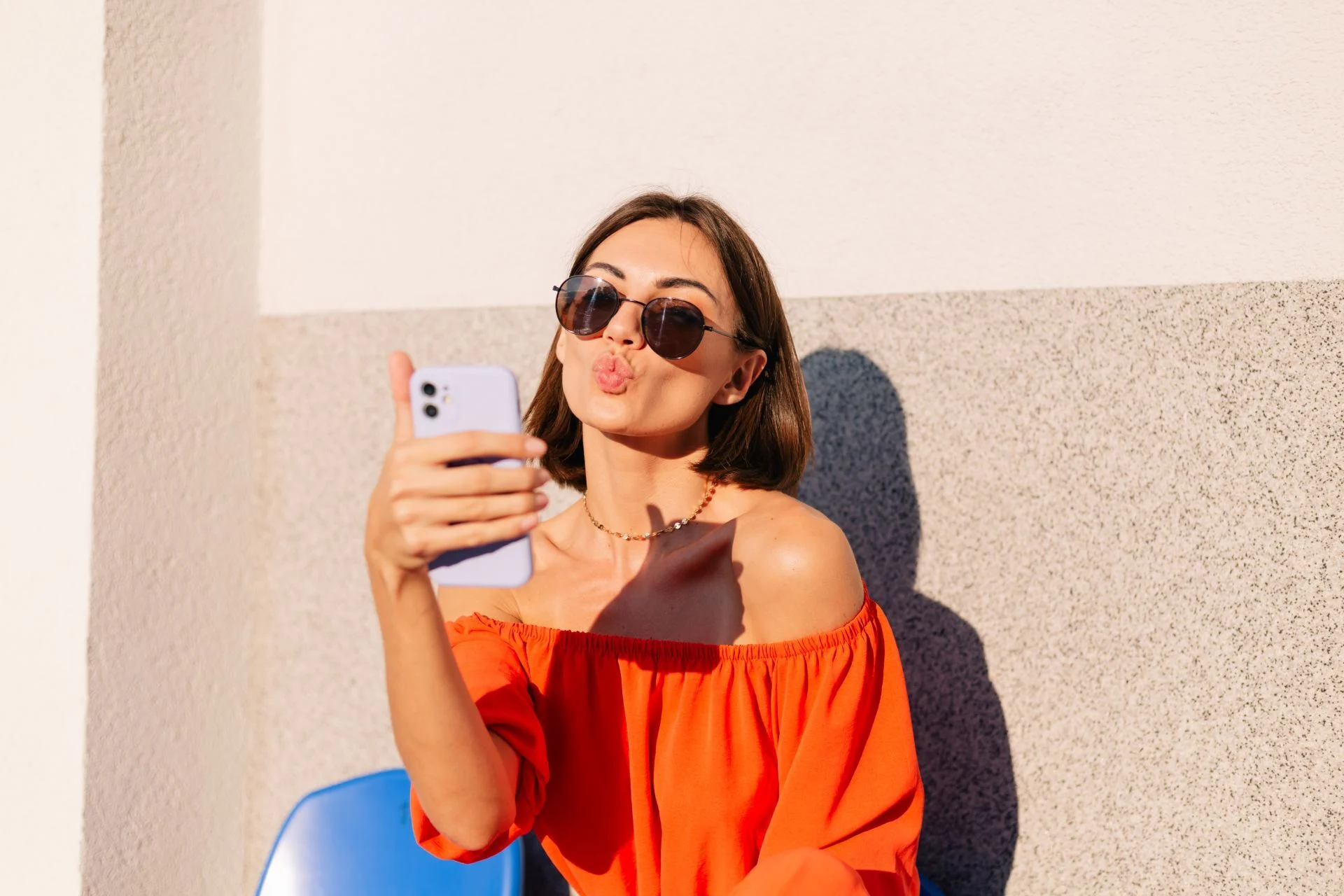 woman looking happy - What Content Makes the Most Money on OnlyFans