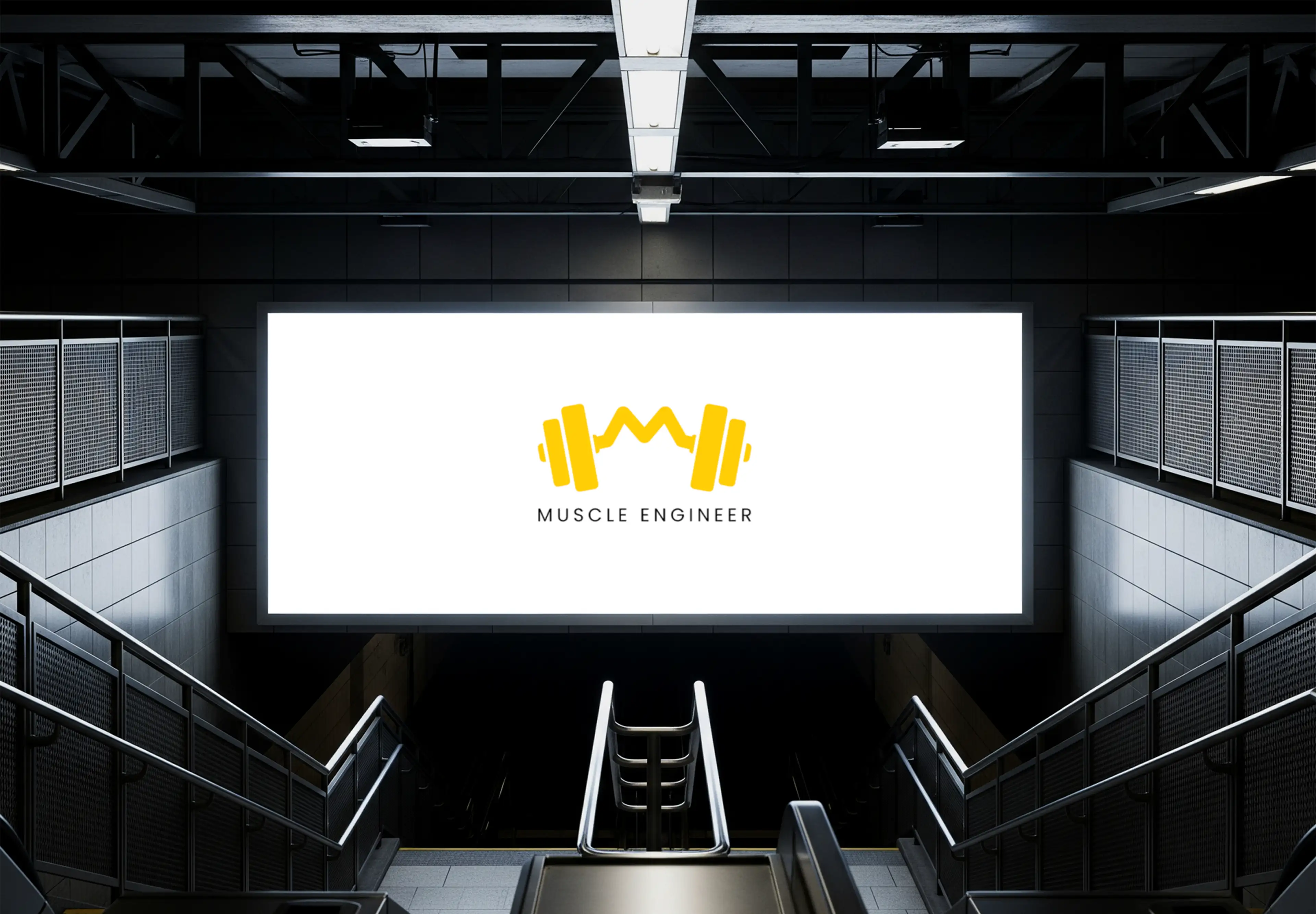 gym logo and branding design agency