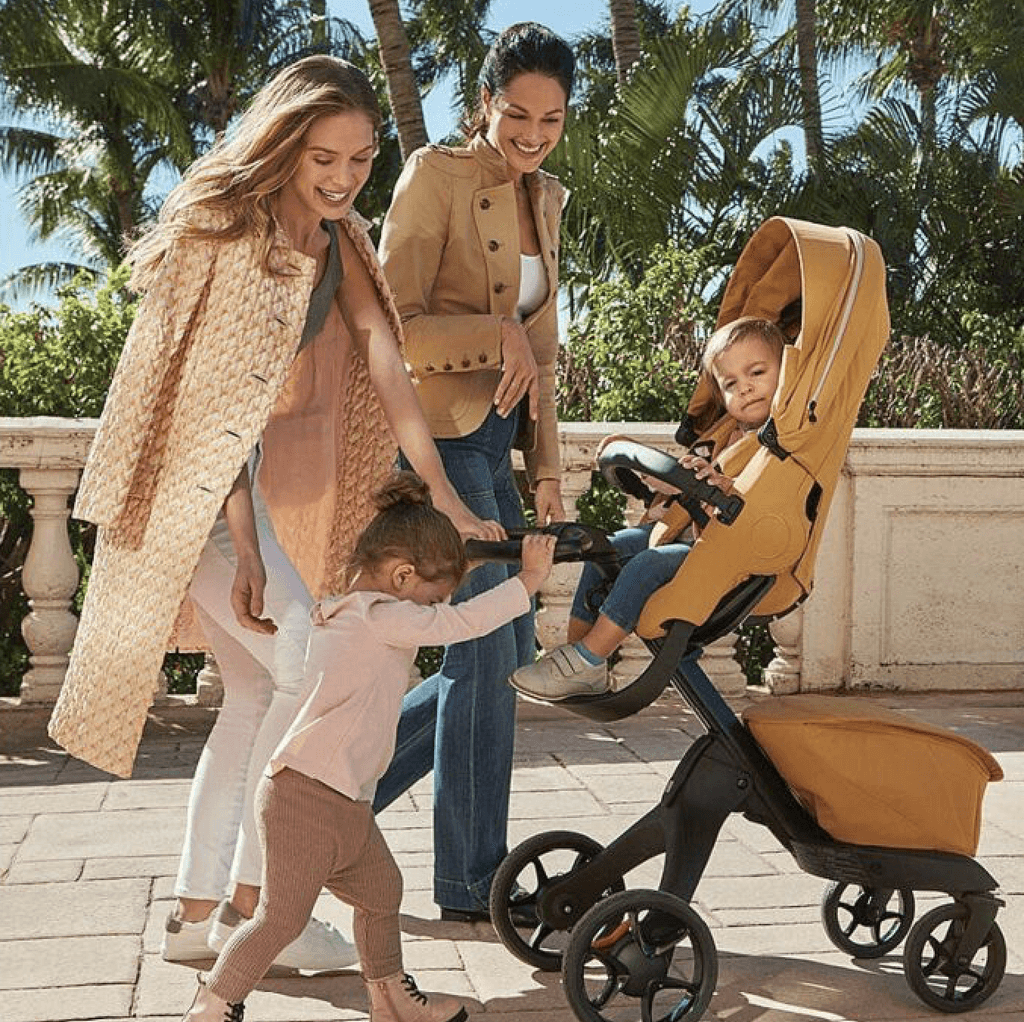 kinderwagen stokke