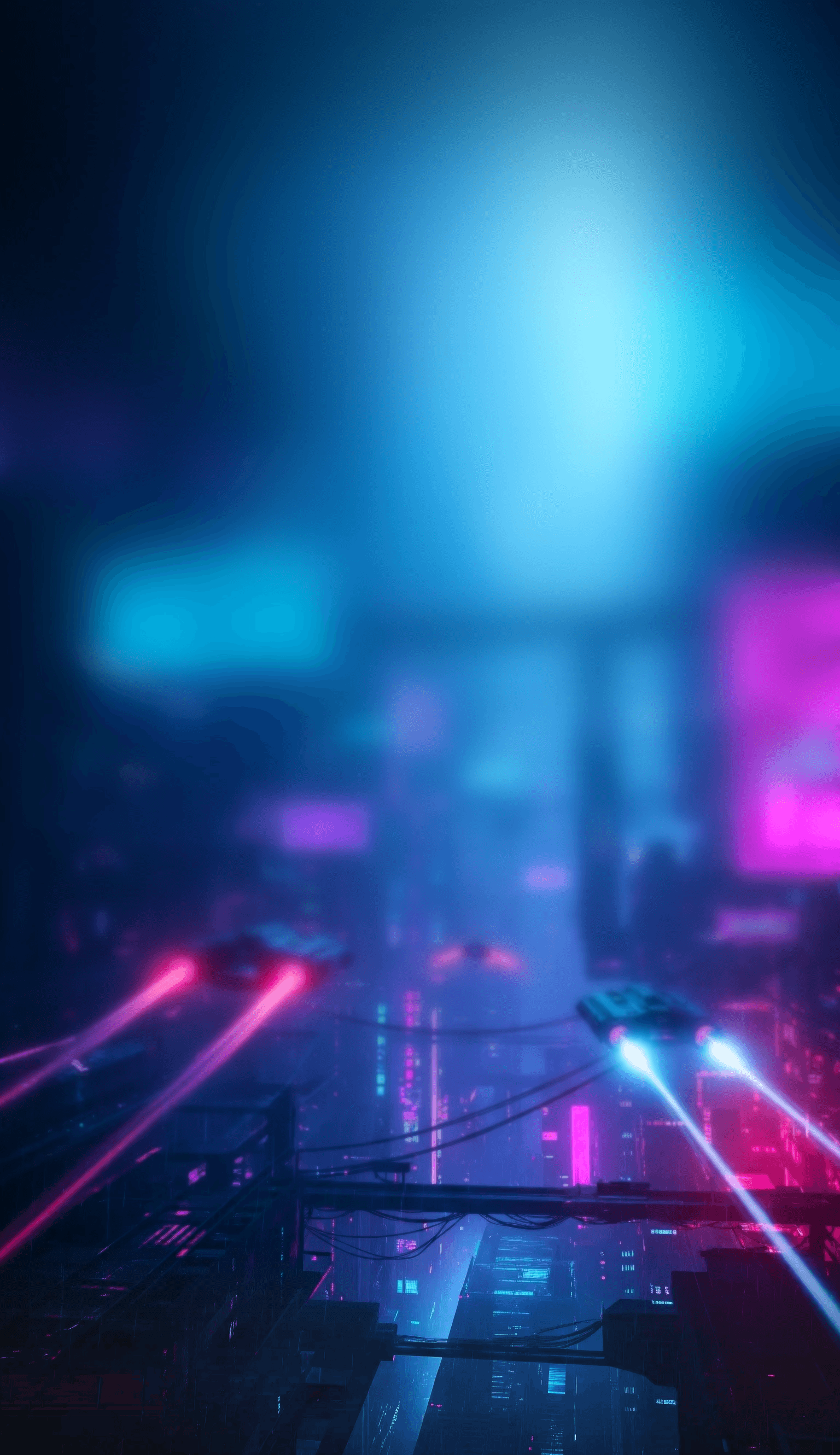 FAQ section for an email marketing service, titled "Your Top Email Marketing QuestionsโAnswered," featuring questions like cost, inclusions, open rate improvement, and results timeline, set against a vibrant blue and pink neon background.