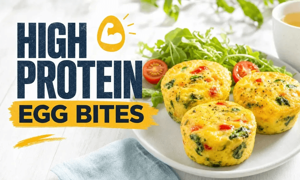 High-Protein breakfast：egg bites