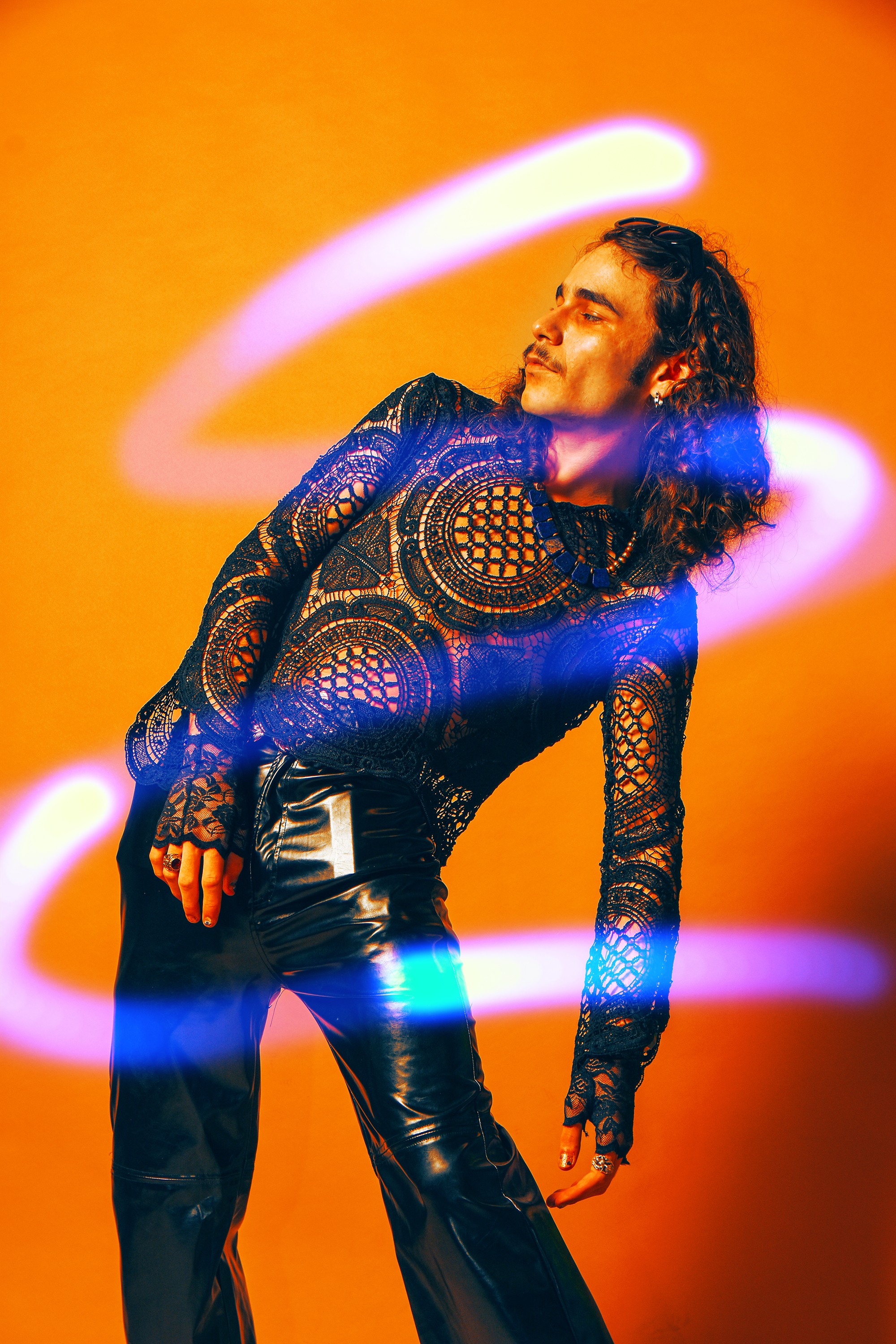 Girl is holding a flower