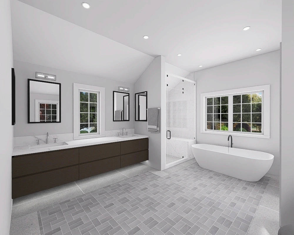 Master Bathroom Render