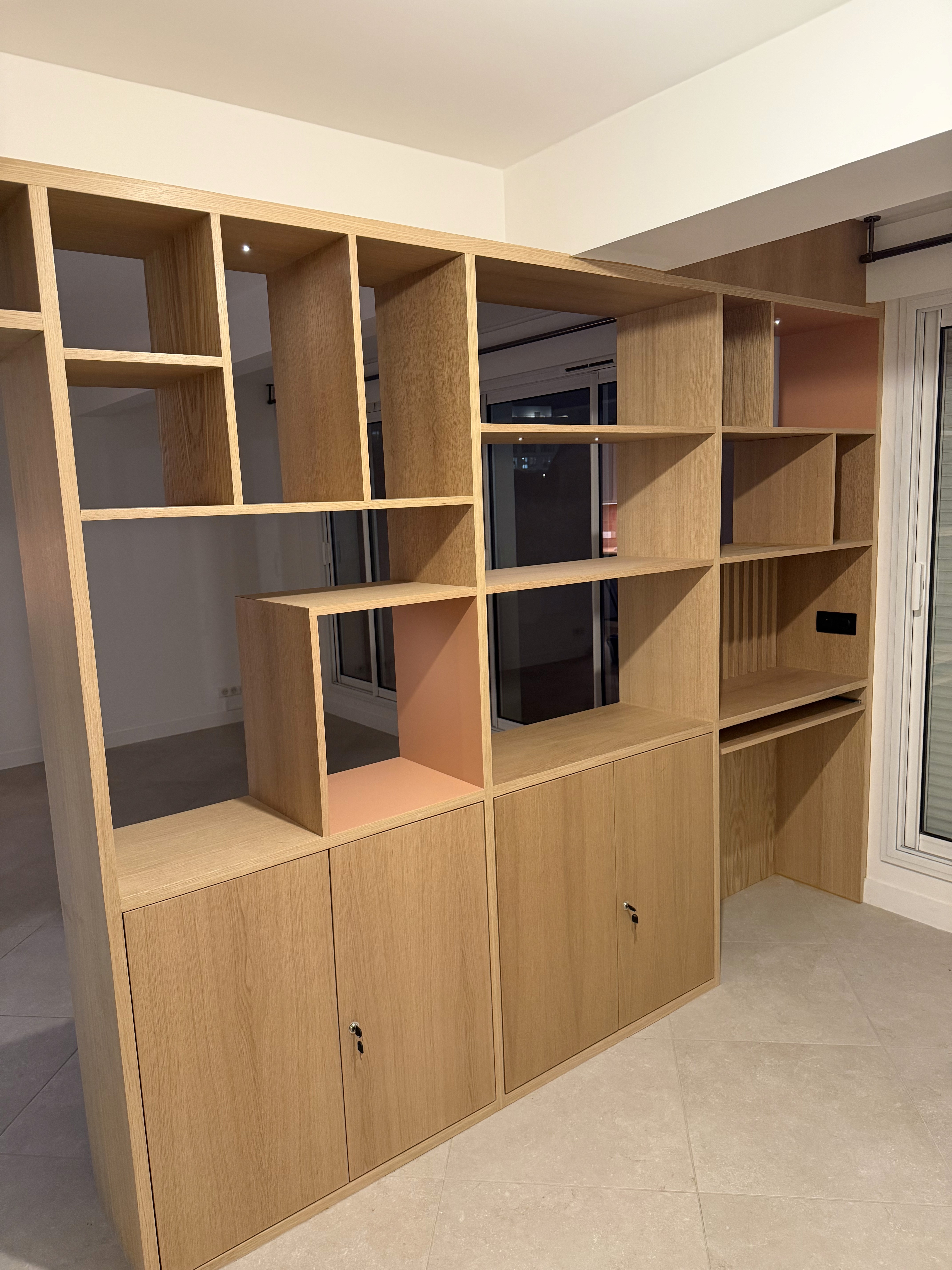 Washroom light interior