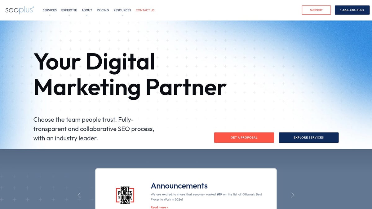 7 Best Web Design Ottawa Agencies to Watch in 2025 - SEOPlus+