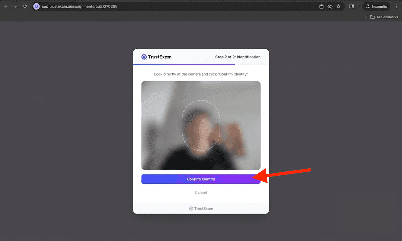Starting test setup — screenshot 9