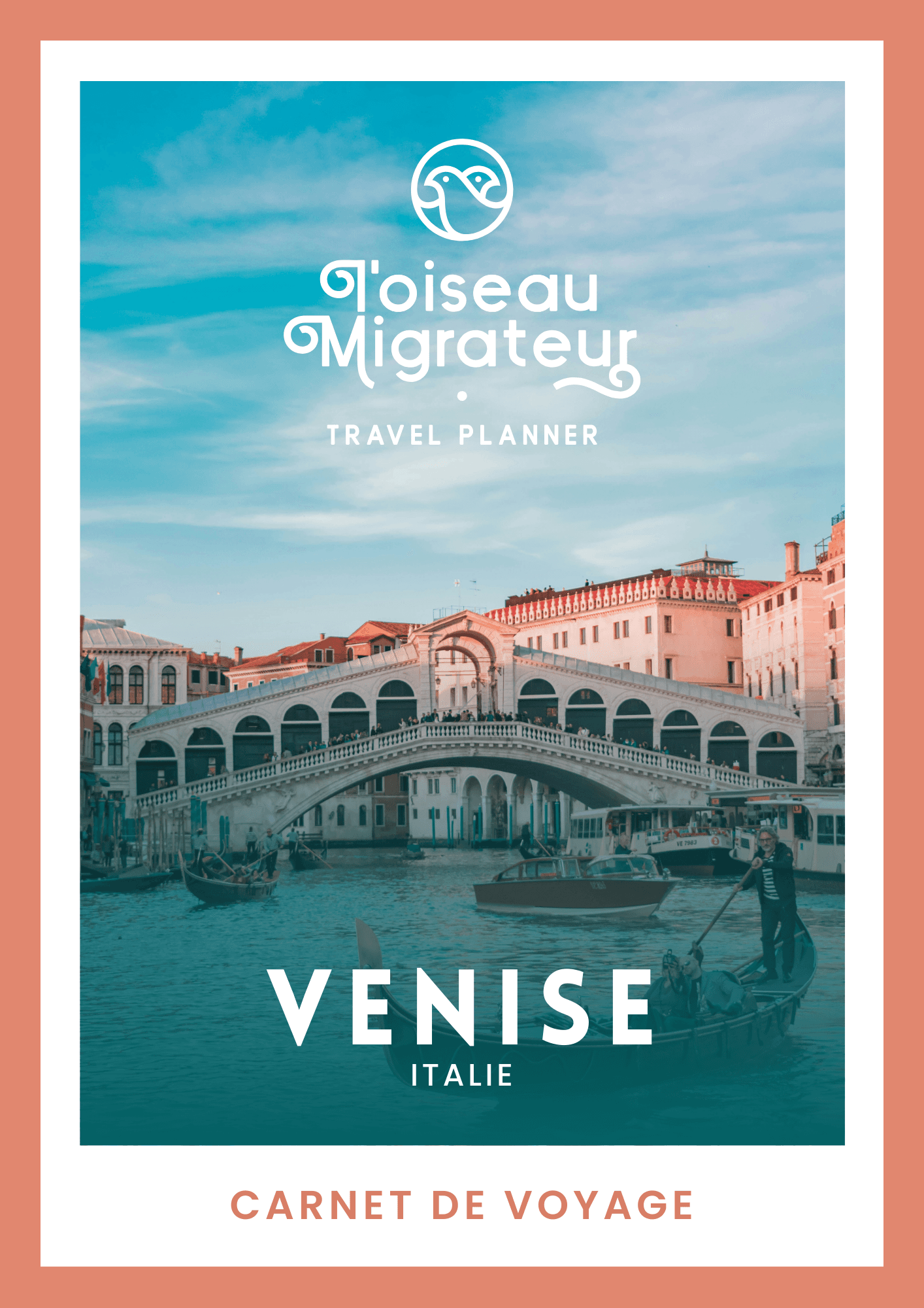 Carnet de voyage de L'oiseau Migrateur Travel Planner