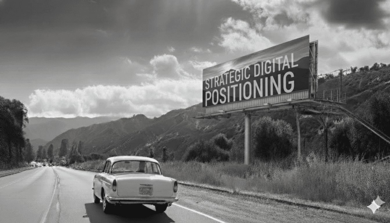 Car Driving by Strategic Digital Positiong Billboard