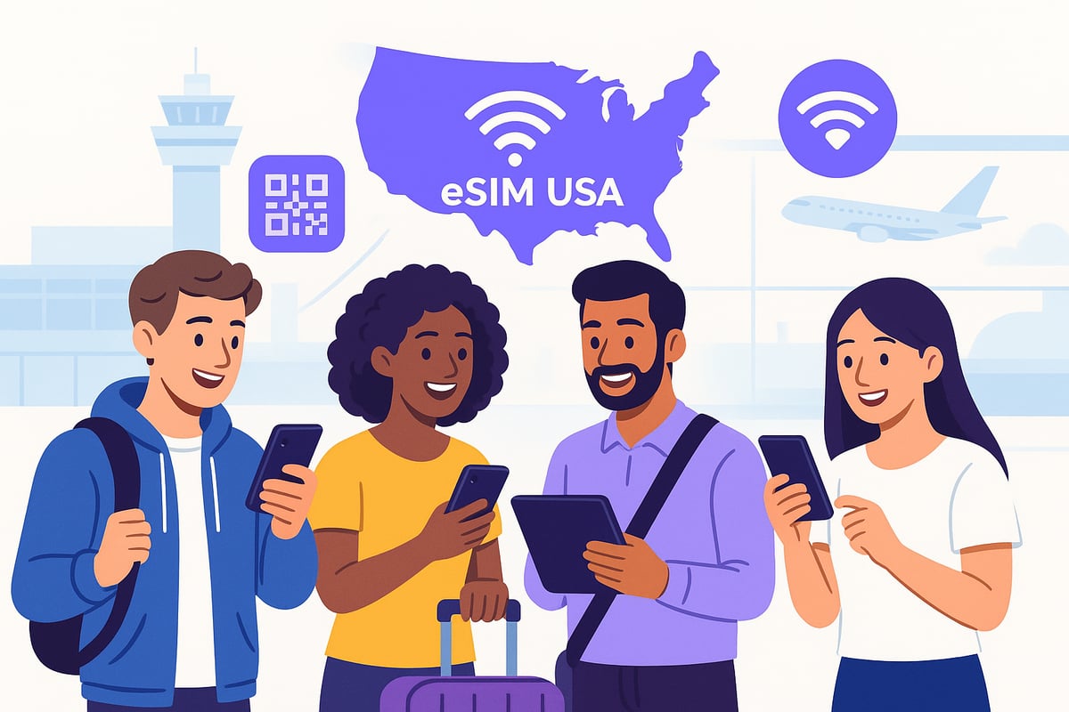 Benefits of Using a Travel eSIM in the USA